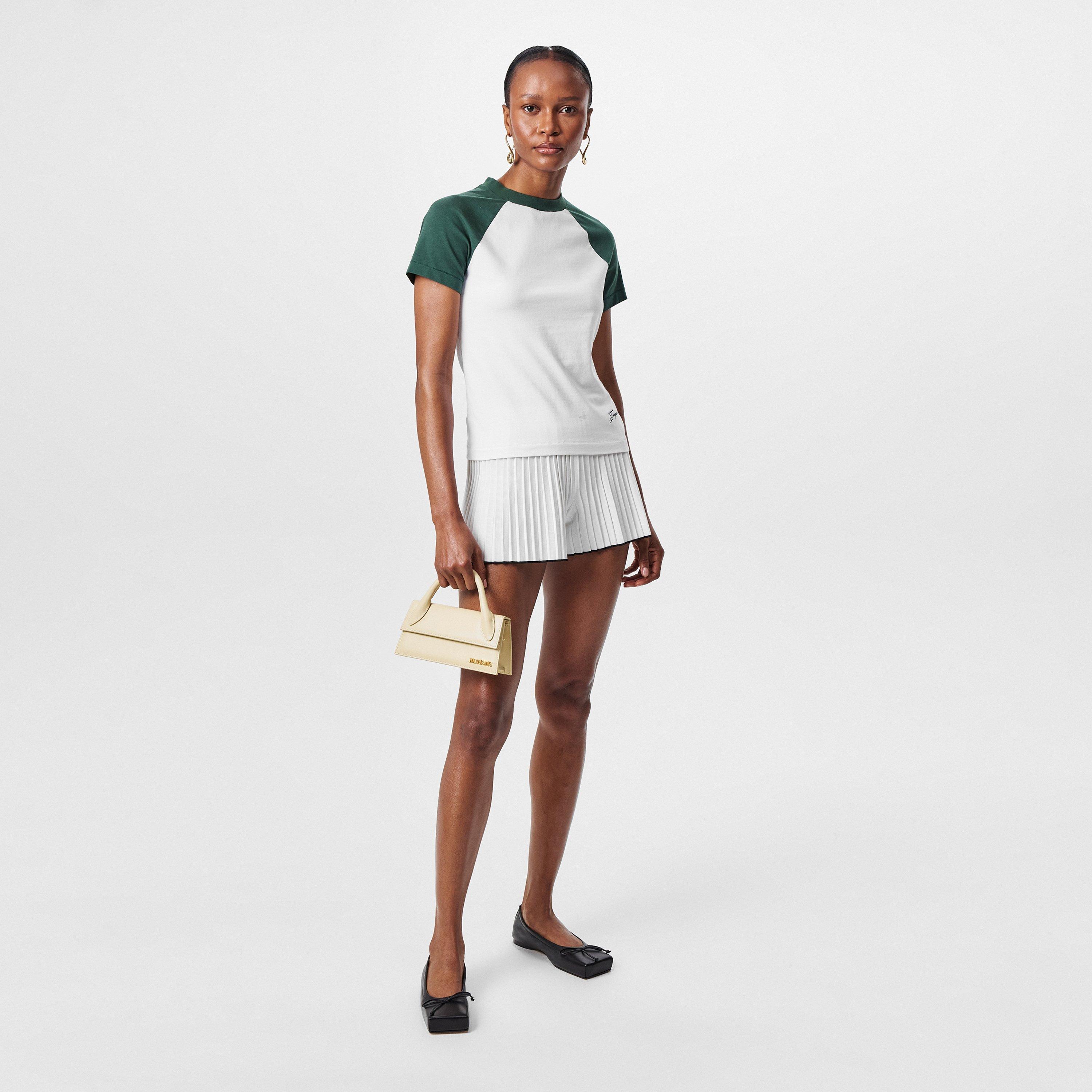 Multi Green - Jacquemus - Women's Baseball Crop Top - 5