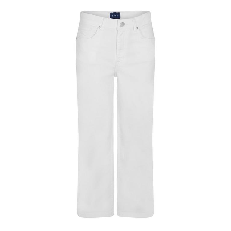 113 Coquille d'œuf - Gant - Cropped Wide Leg Jeans - 1