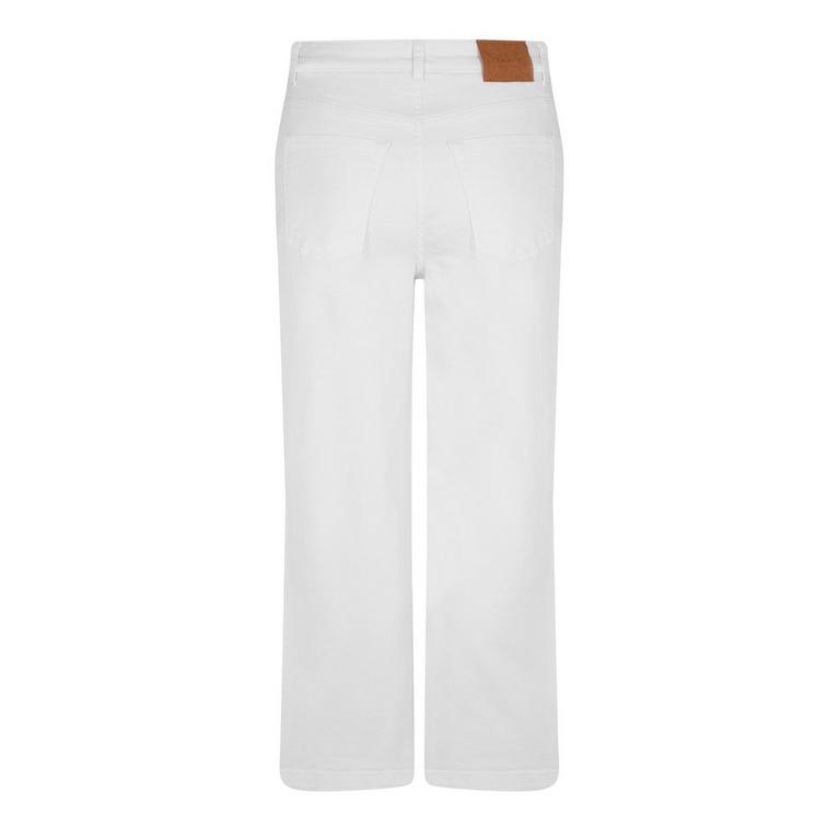 113 Coquille d'œuf - Gant - Cropped Wide Leg Jeans - 5