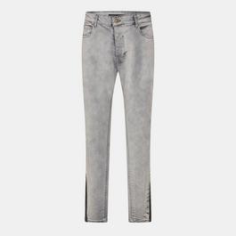 Brave Soul Wash Skinny Jean with Stripe