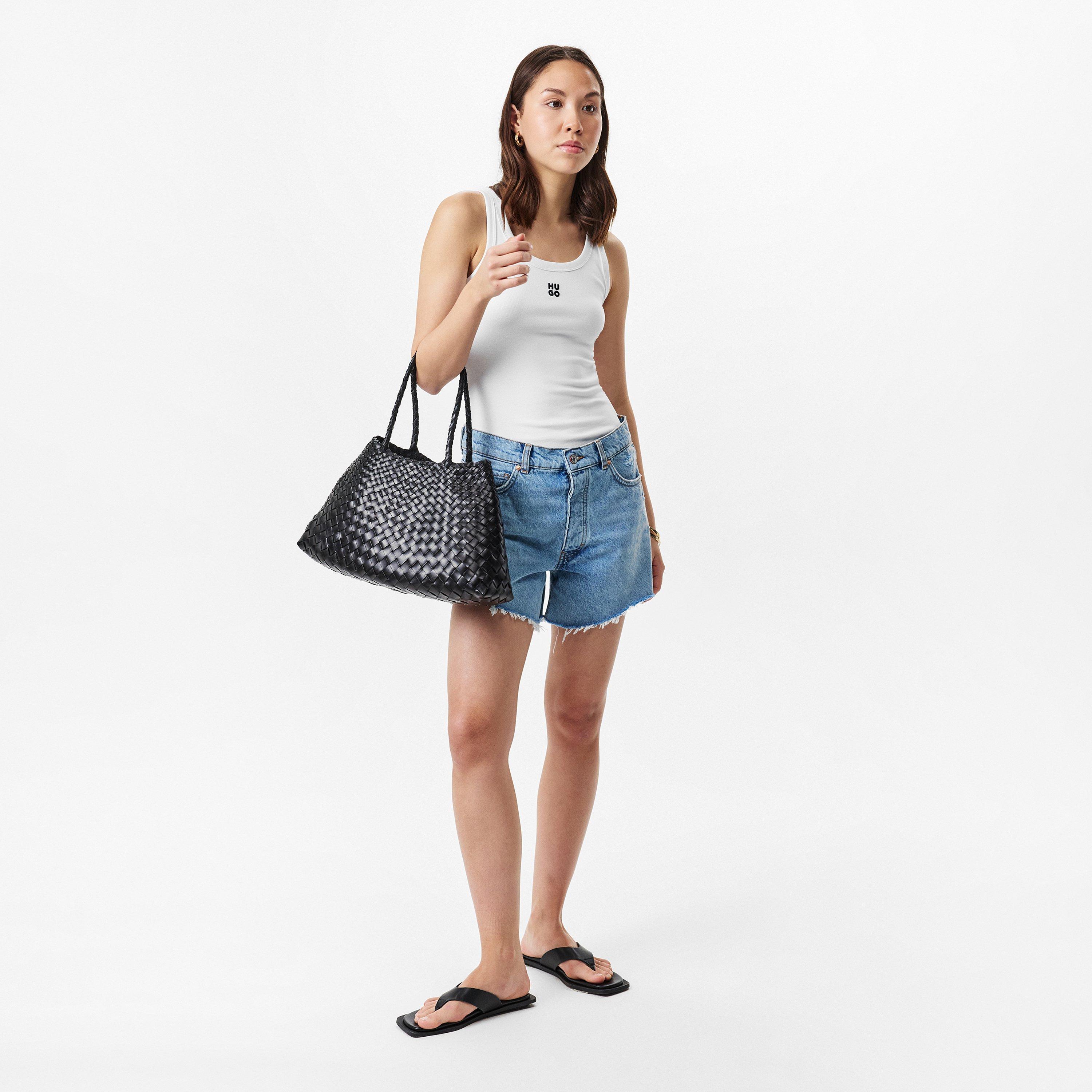 Light/Pstl Blue - Hugo - Women's Gealea Denim Shorts - 5