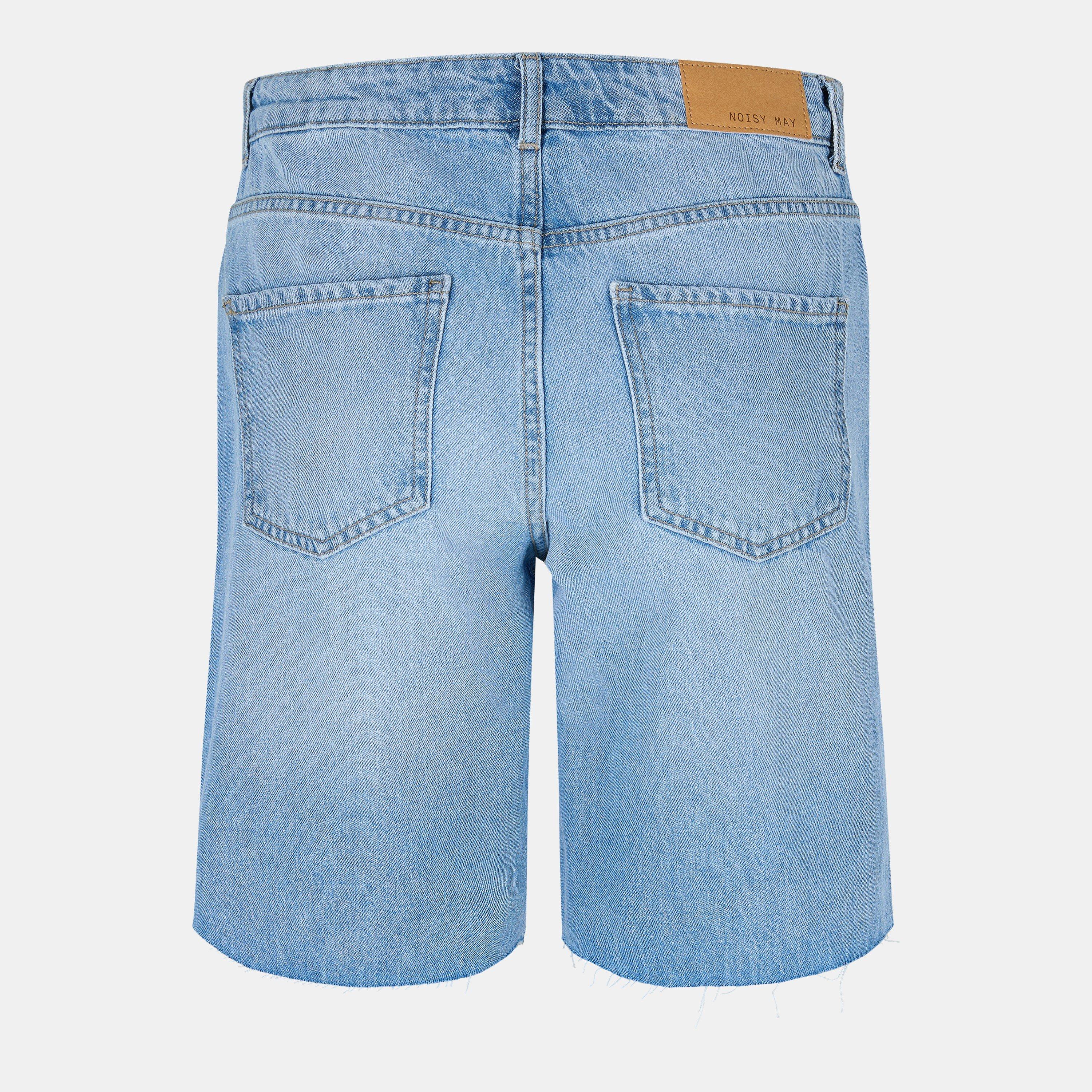 Ganga Azul Claro - Noisy May - Loose Denim Shorts - 2