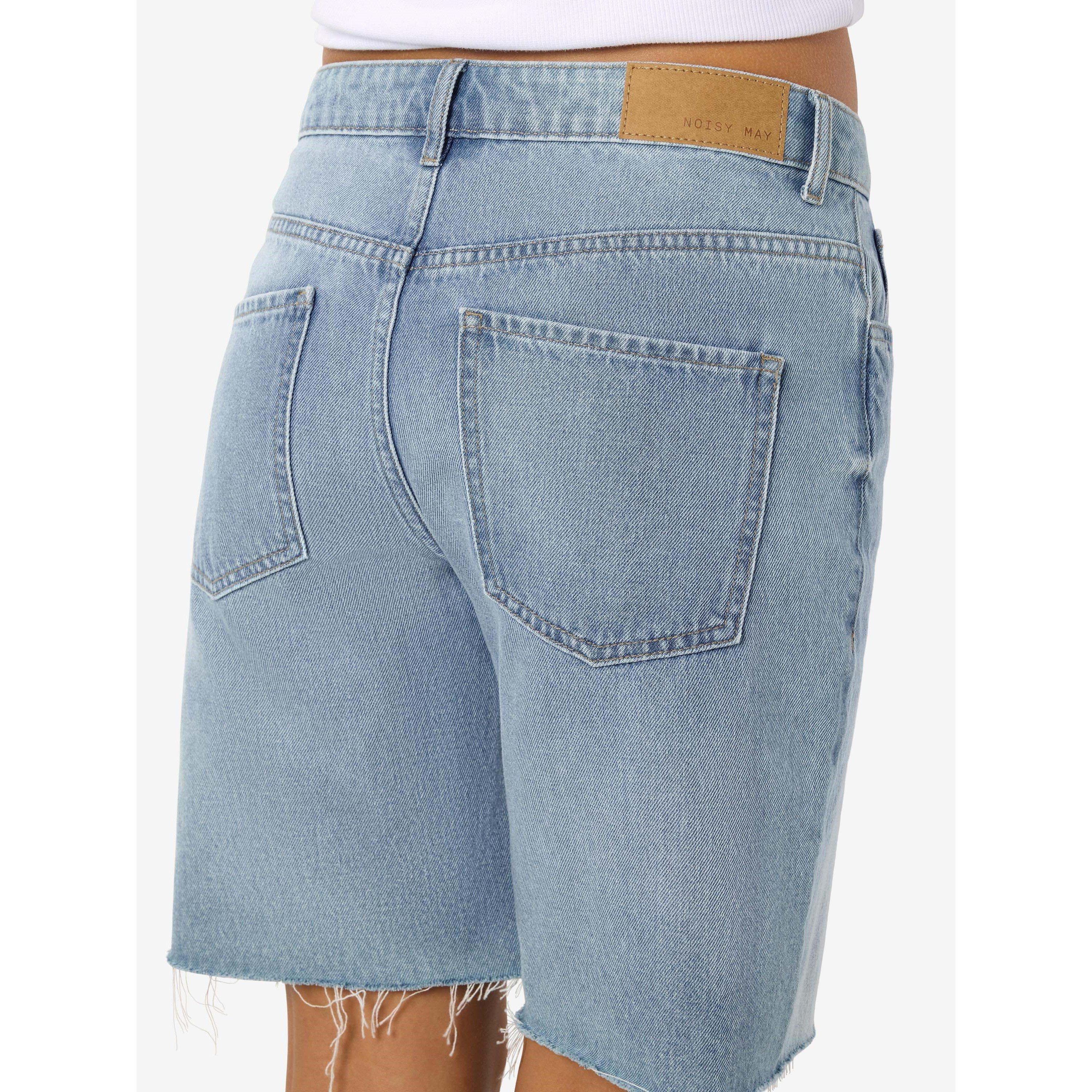Ganga Azul Claro - Noisy May - Loose Denim Shorts - 6