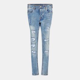 Brave Soul Denim Skinny Jean with Rip Detail