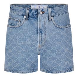 Off White Monogram Straight Shorts