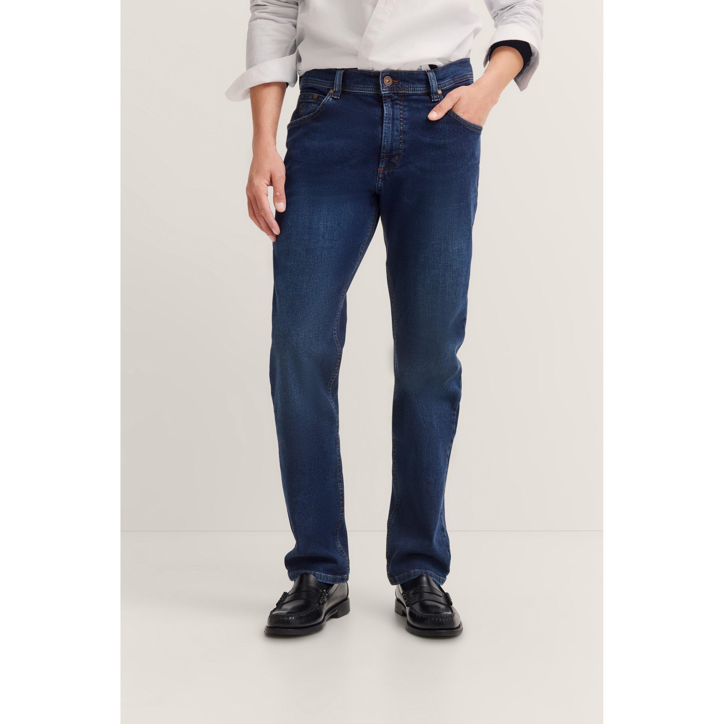 Blue - Bugatti - Men's Denim Straight Leg Jeans - 2