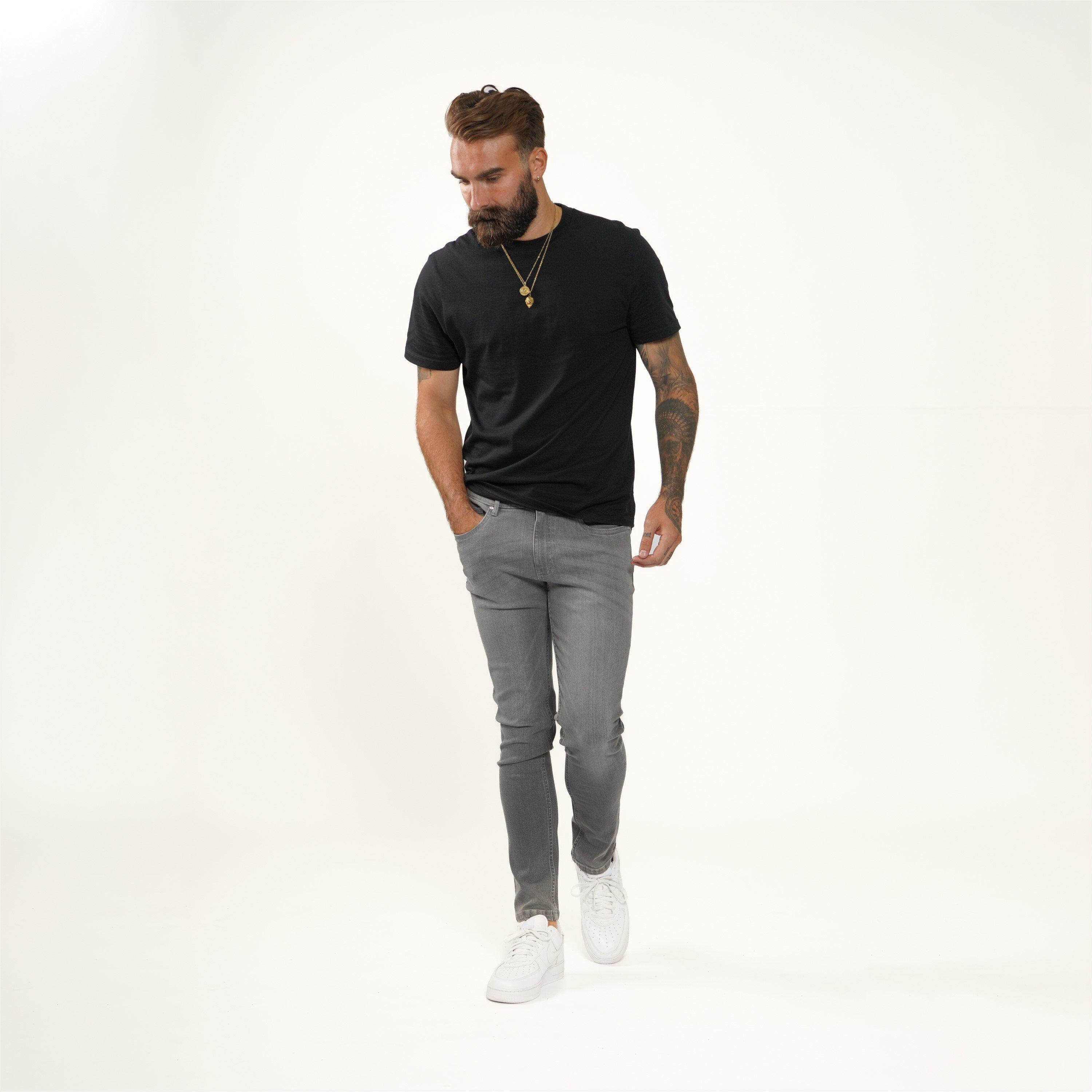 Firetrap Men's Skinny Jeans - Charcoal - 36W R