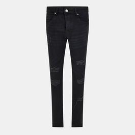 Brave Soul Skinny Fit Jean with Knee Rips