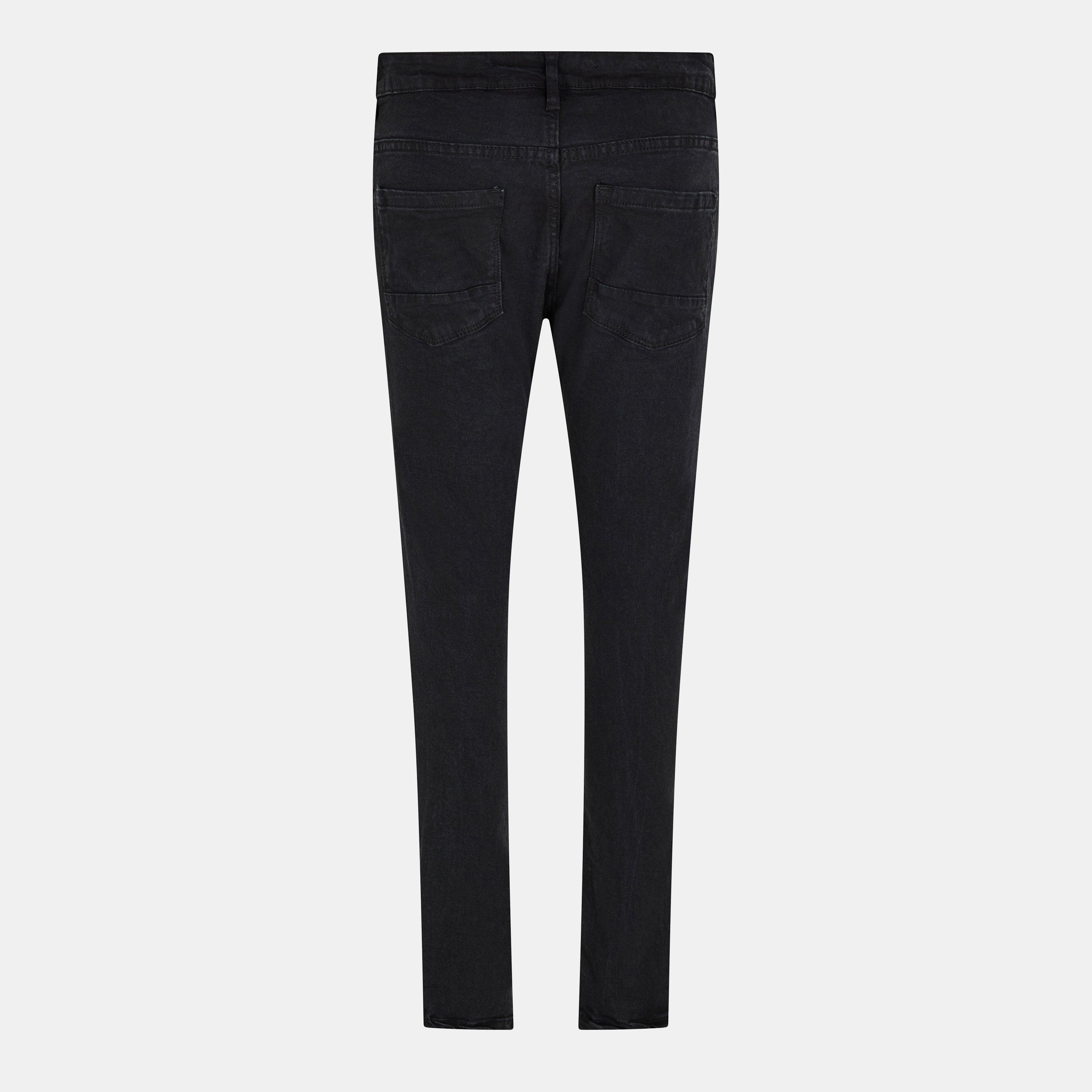 Houtskool - Brave Soul - Skinny Fit Jean with Knee Rips - 2