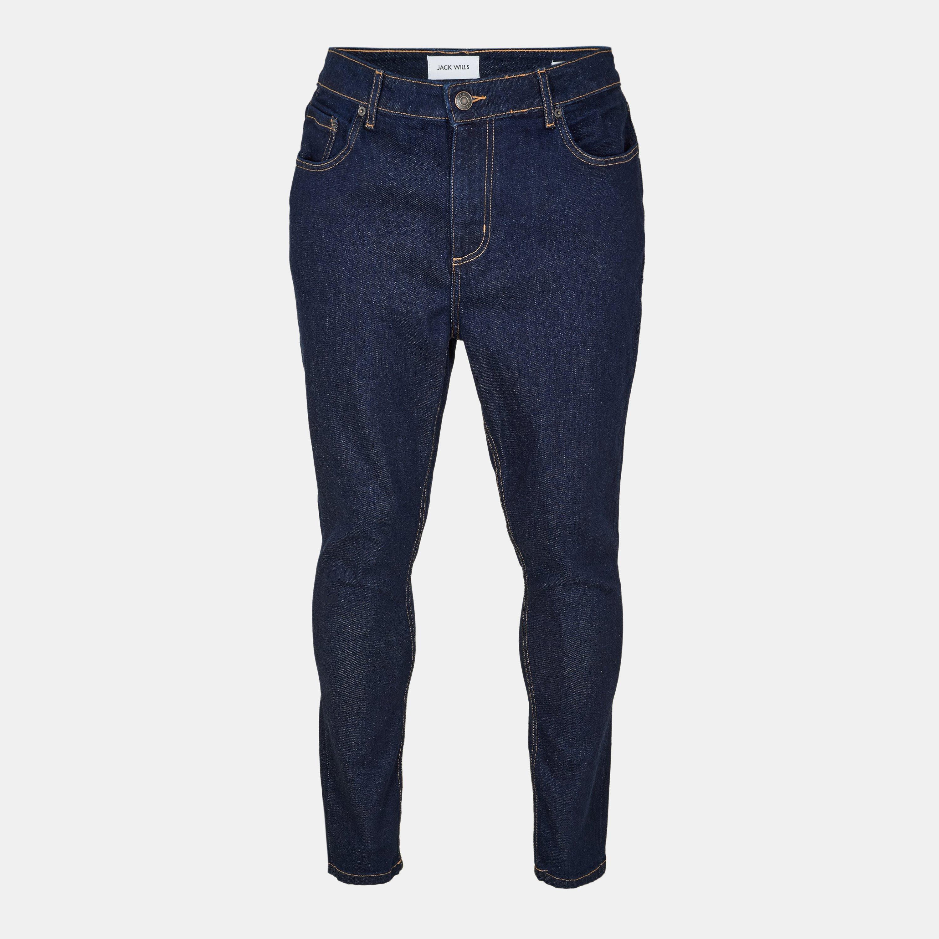 Jack Wills Men's Jack Skinny Jeans - Indigo Rinse - 28W R