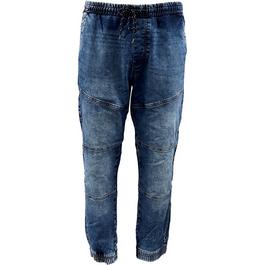 Fabric Cuff & Hem Jeans