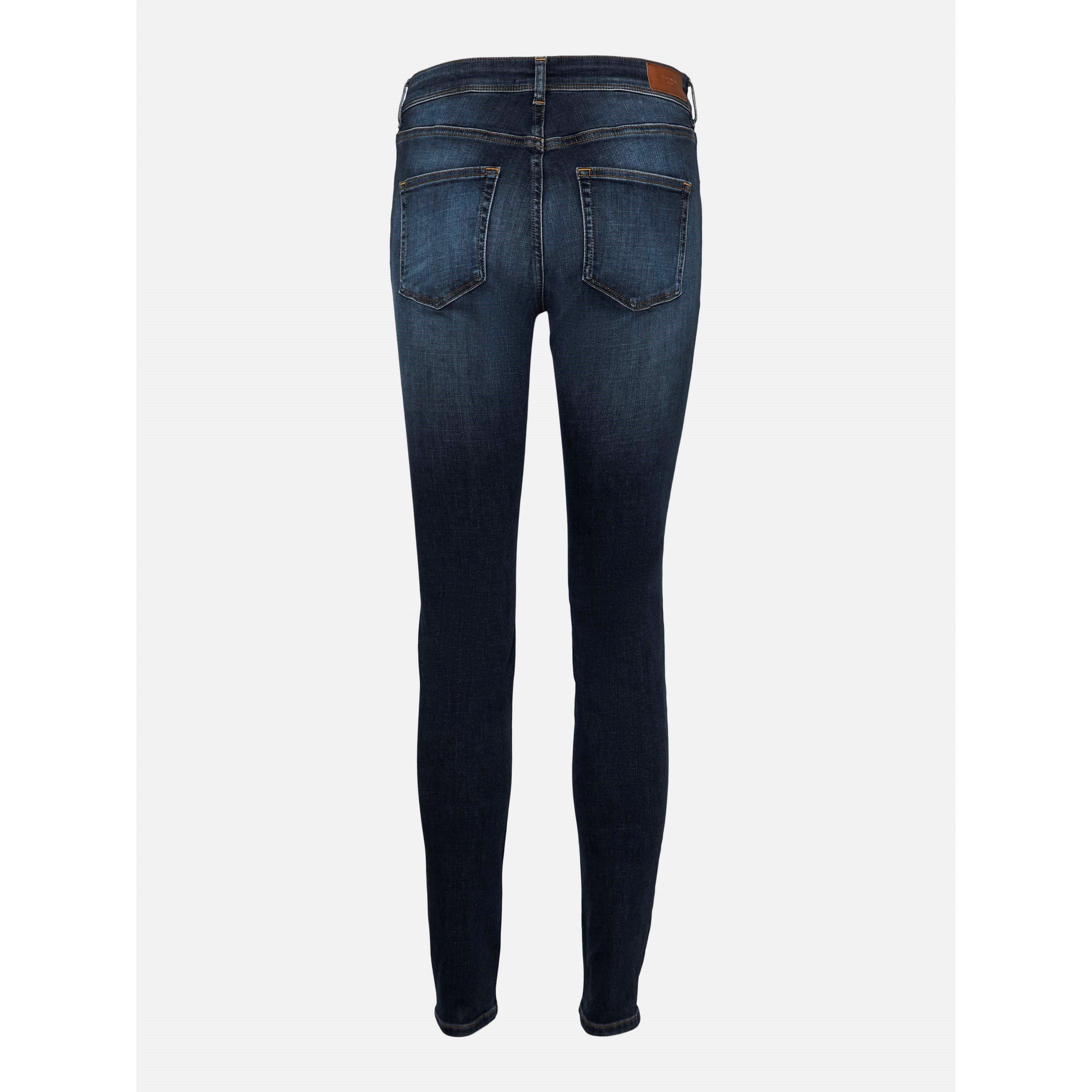 Drk Blue Denim - Vero Moda - Slim Fit Jeans - 2