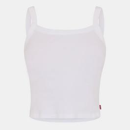 Levis ESSENTIAL SPORTY RB TANK WHITE