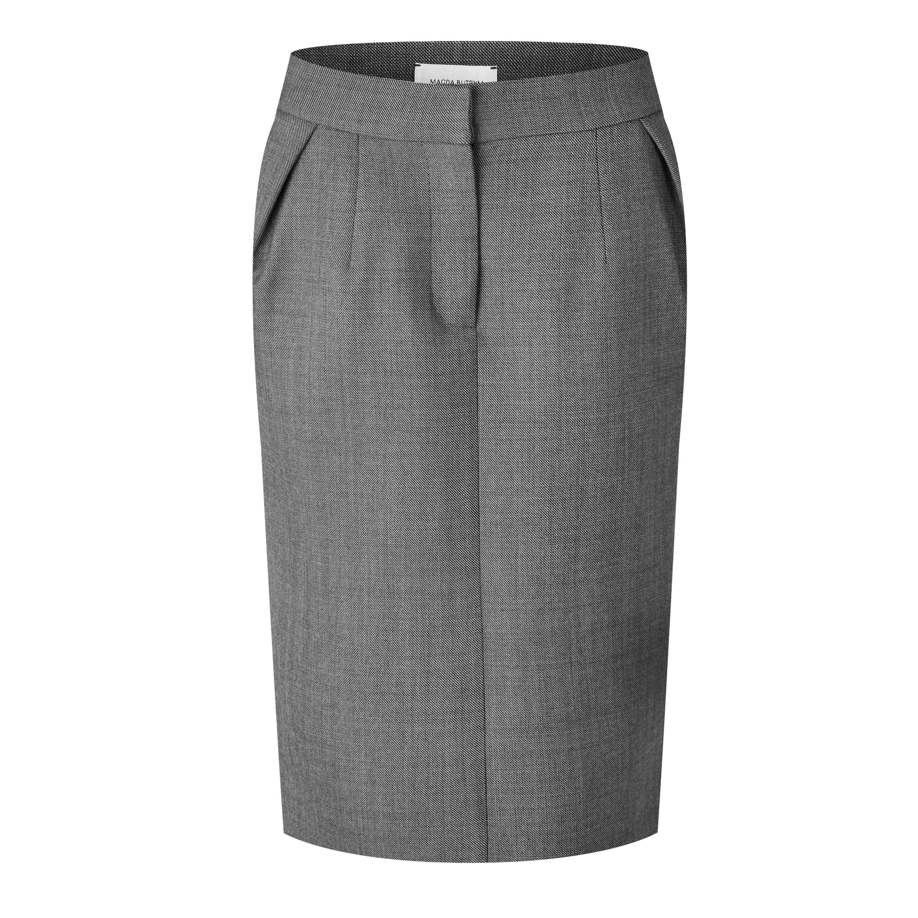 Grey - Magda Butrym - Magda Skirt 11 Ld63 - 1