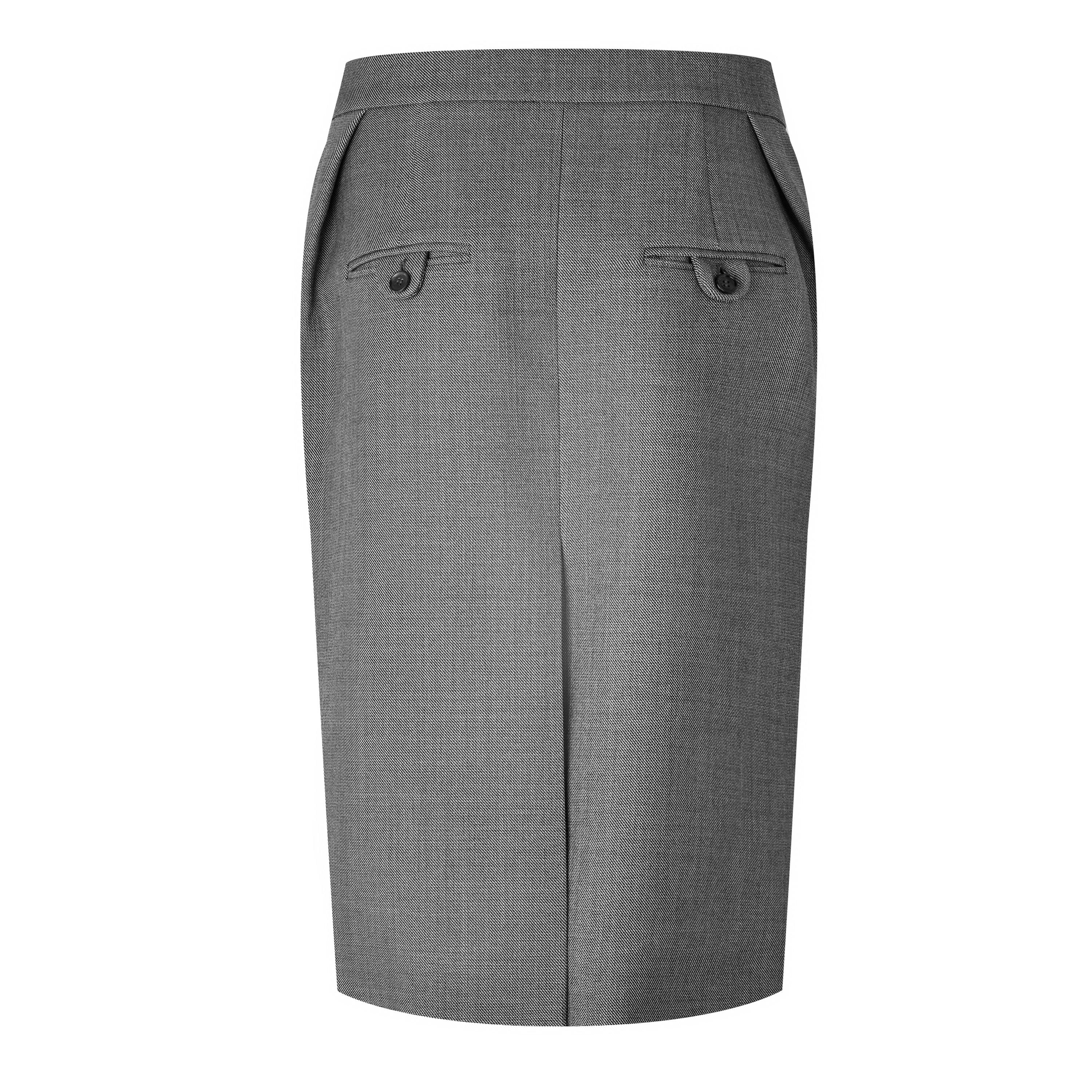 Grey - Magda Butrym - Magda Skirt 11 Ld63 - 2