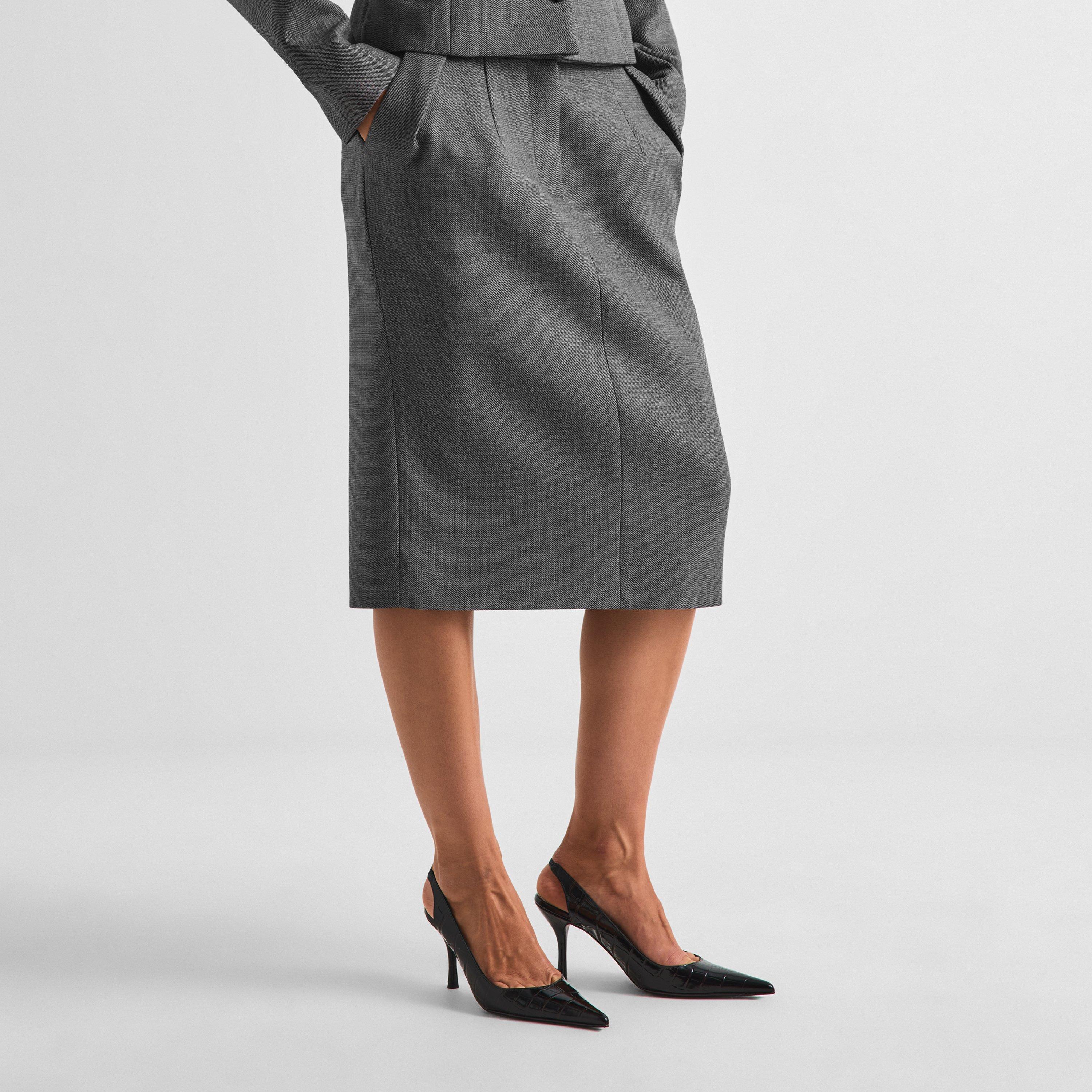 Grey - Magda Butrym - Magda Skirt 11 Ld63 - 3
