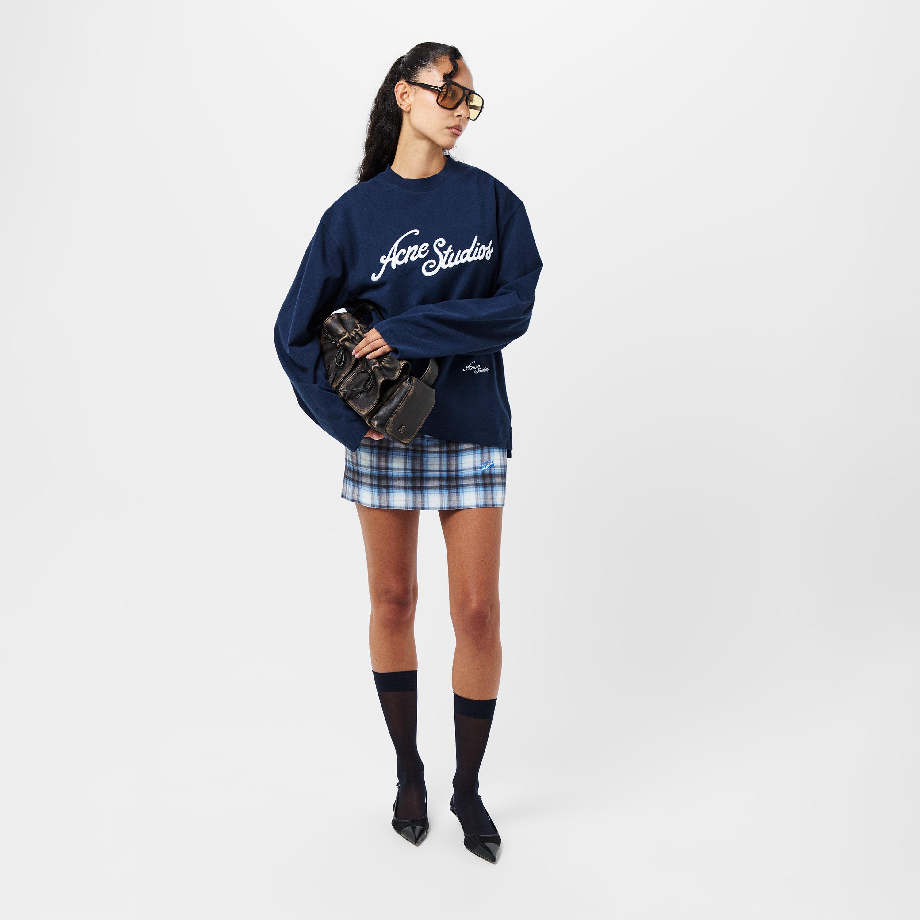 Deep Blue - Acne Studios - Women's Long-Sleeve T-Shirt - 6