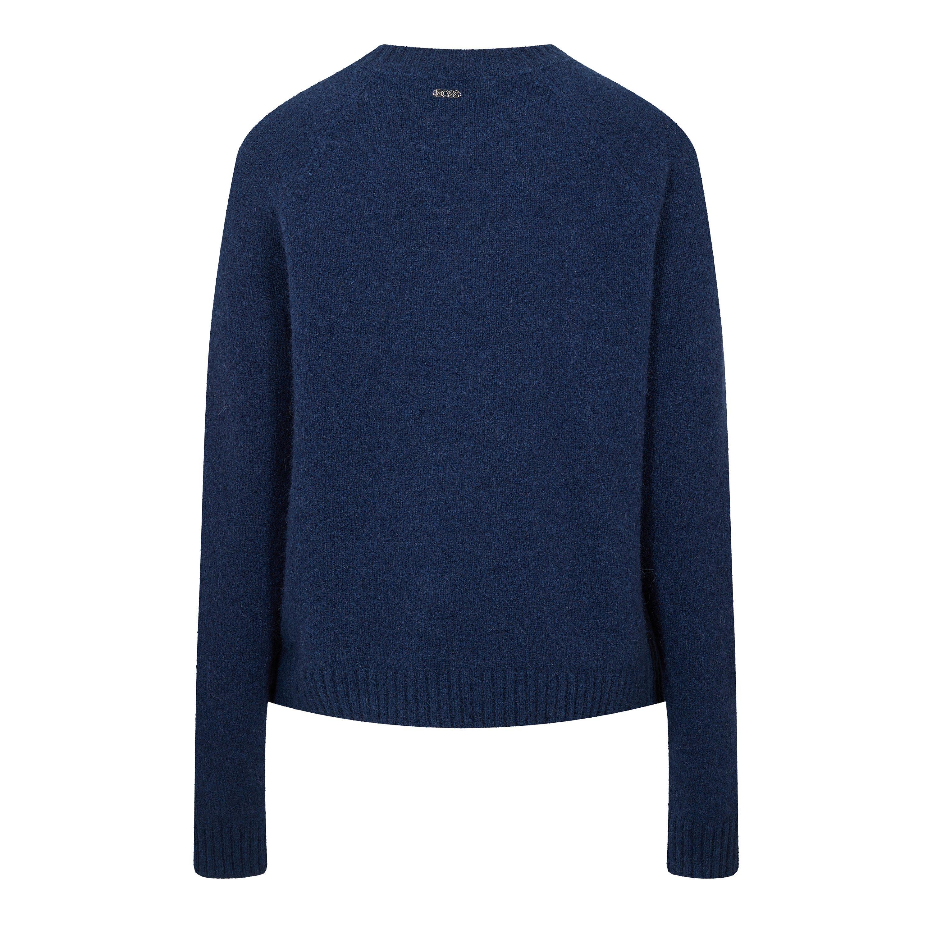 Dark Blue - Boss - Women's Feskiera Long Sleeve T-Shirt - 2