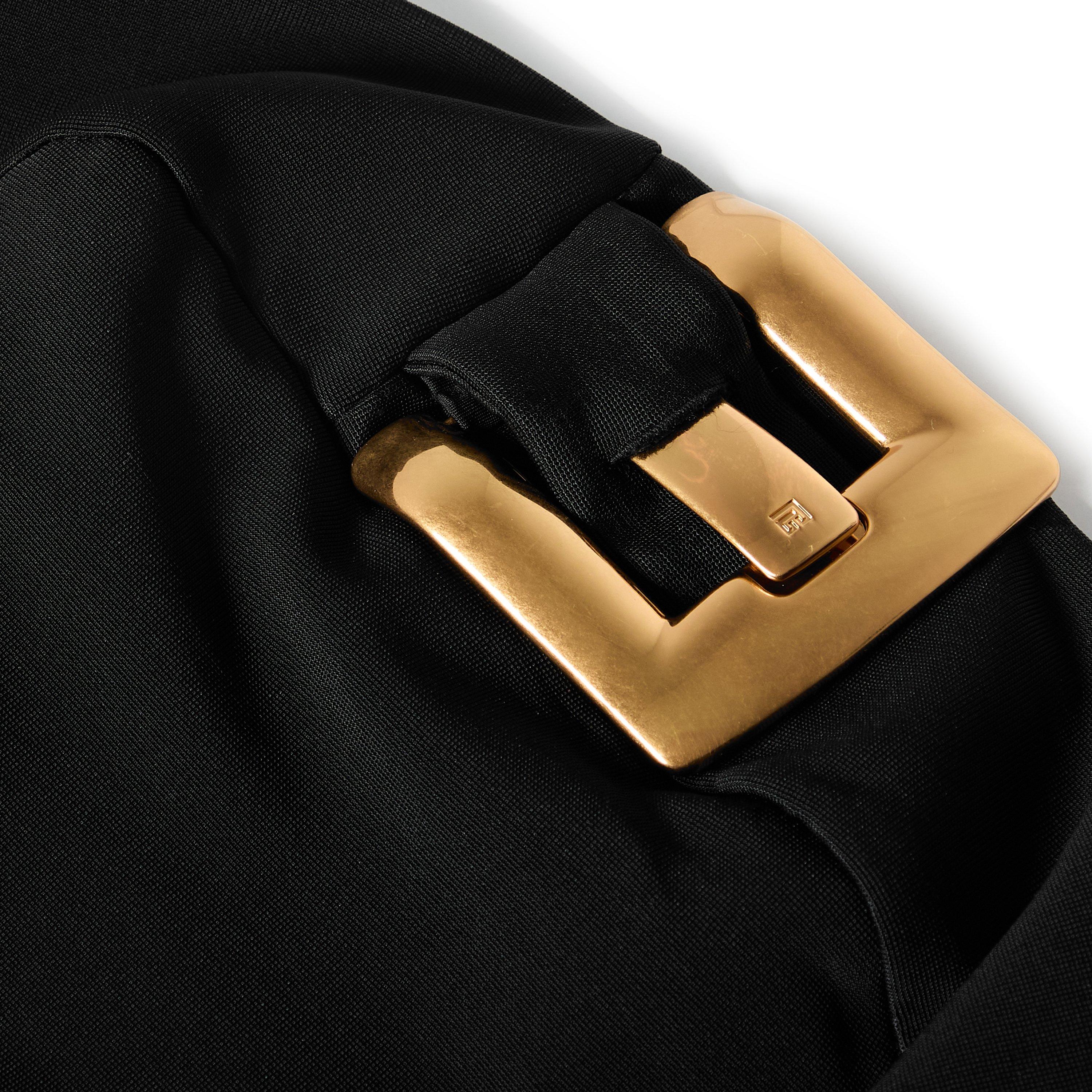 Black - Balmain - Balmain Buckle Top Ld54 - 5