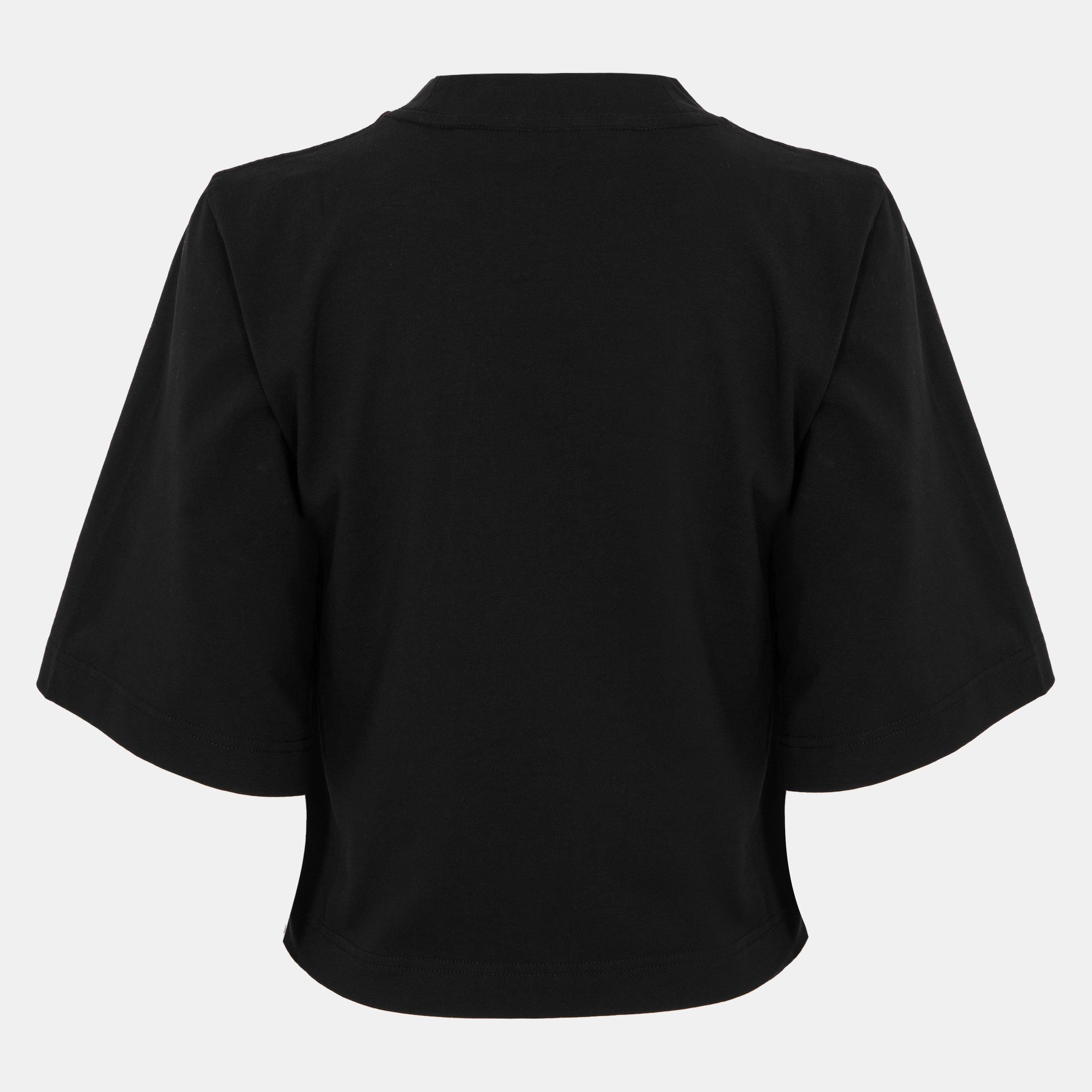 Black - Palm Angels - Women's Spray Crop Top - 2