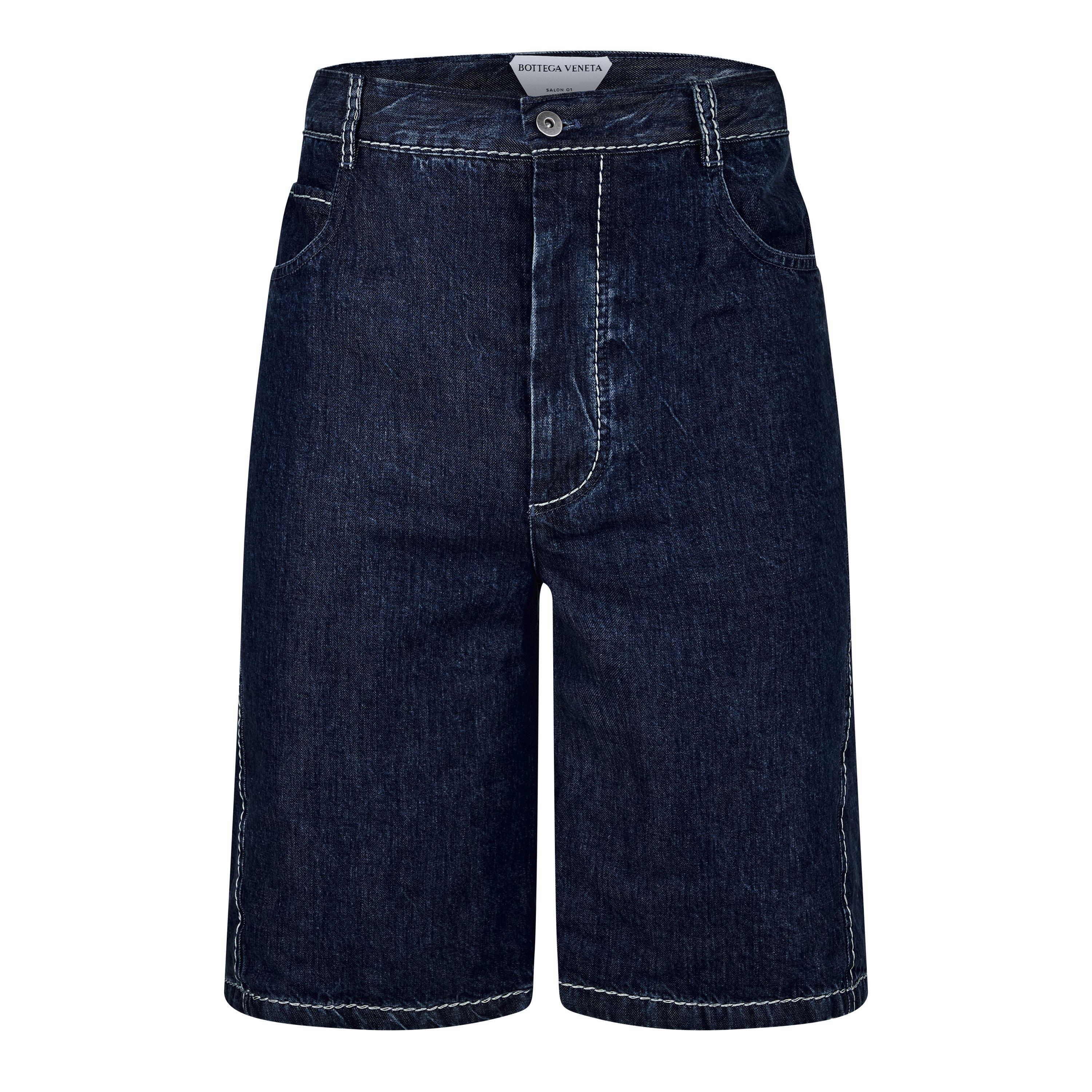 Bottega Veneta Men's Denim Shorts