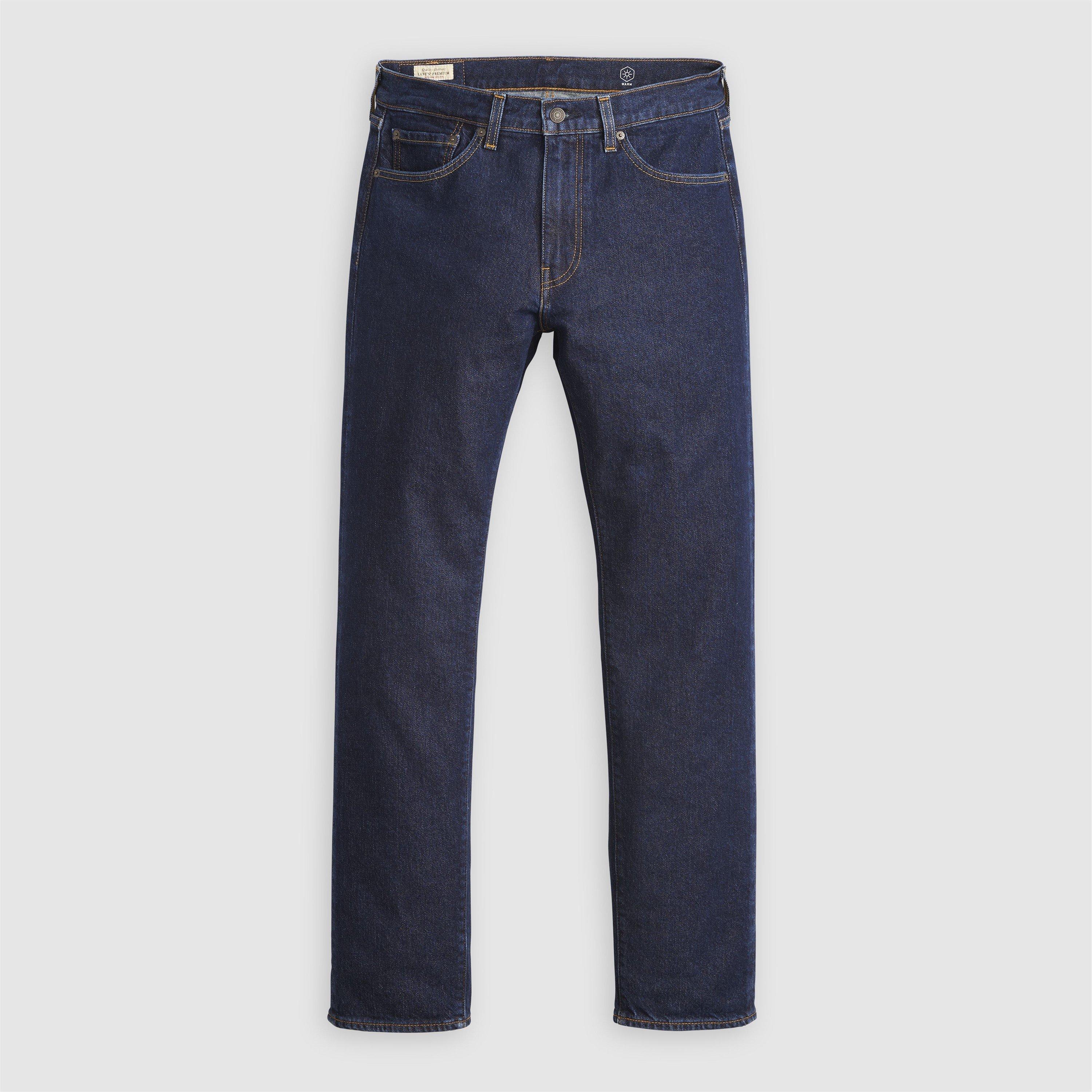 Blue - Levis - Men's 505 Deepest Blue Straight Leg Jeans - 1
