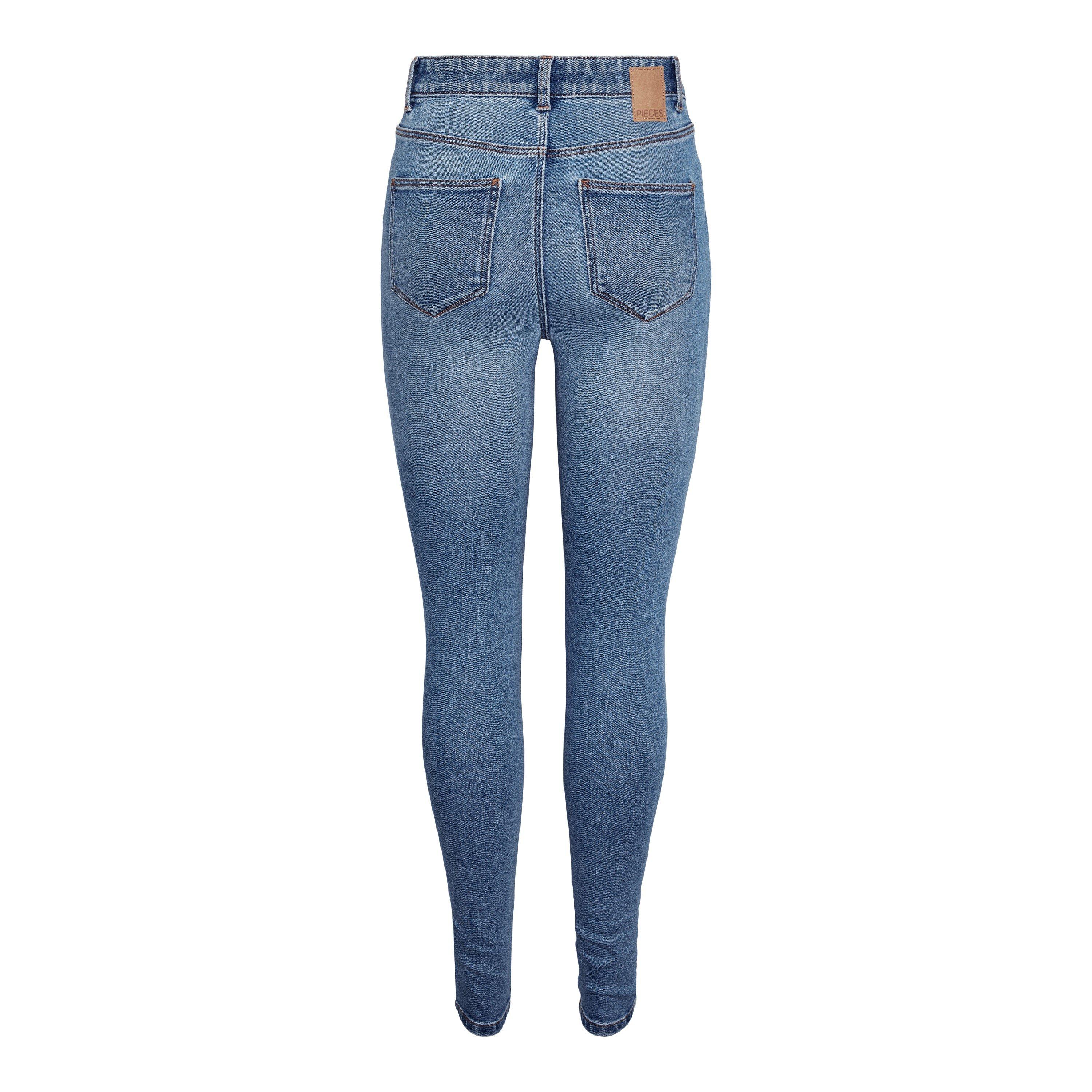 Blue Denim - Pieces - Jeans Fem Wov Ld99 - 2