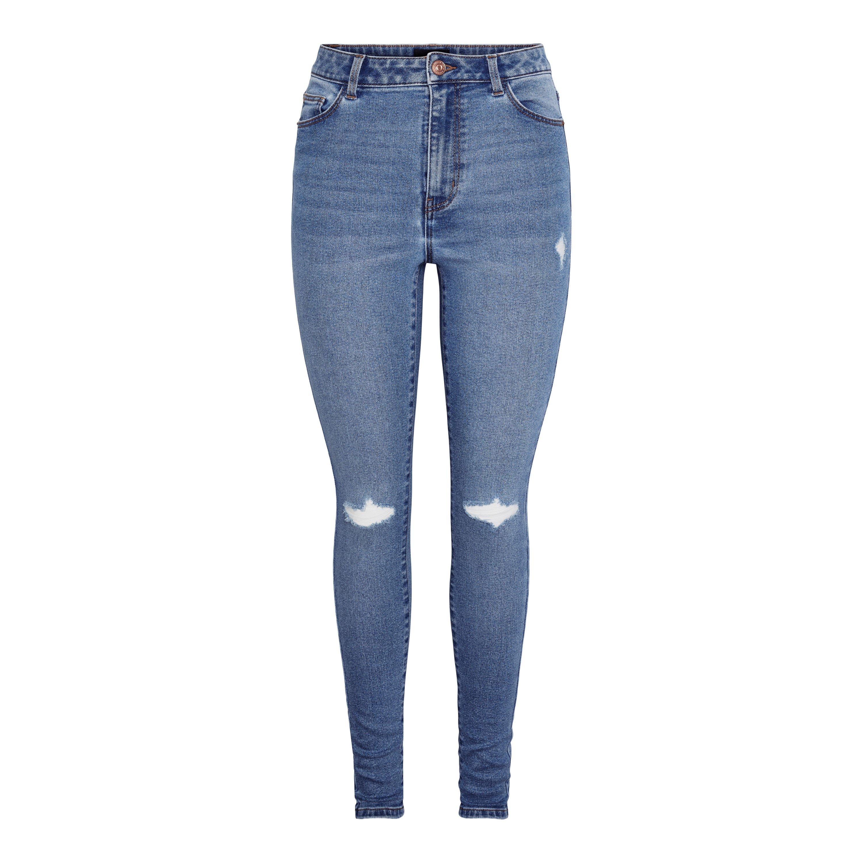 Blue Denim - Pieces - Jeans Fem Wov Ld99 - 3