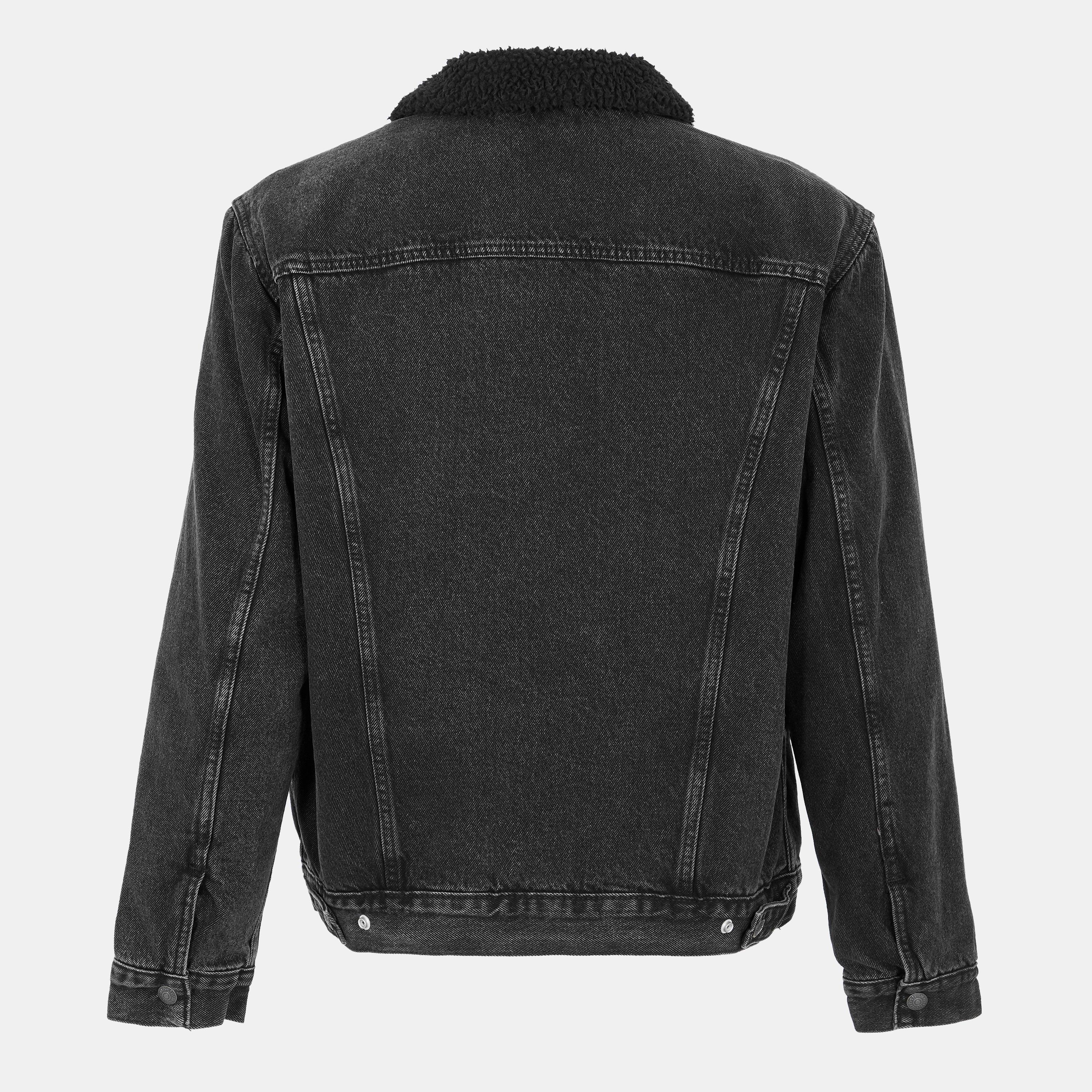 Built To Last - Levis - Men's Type 3 Sherpa Cotton Mix Long Sleeve Denim Jacket - 2