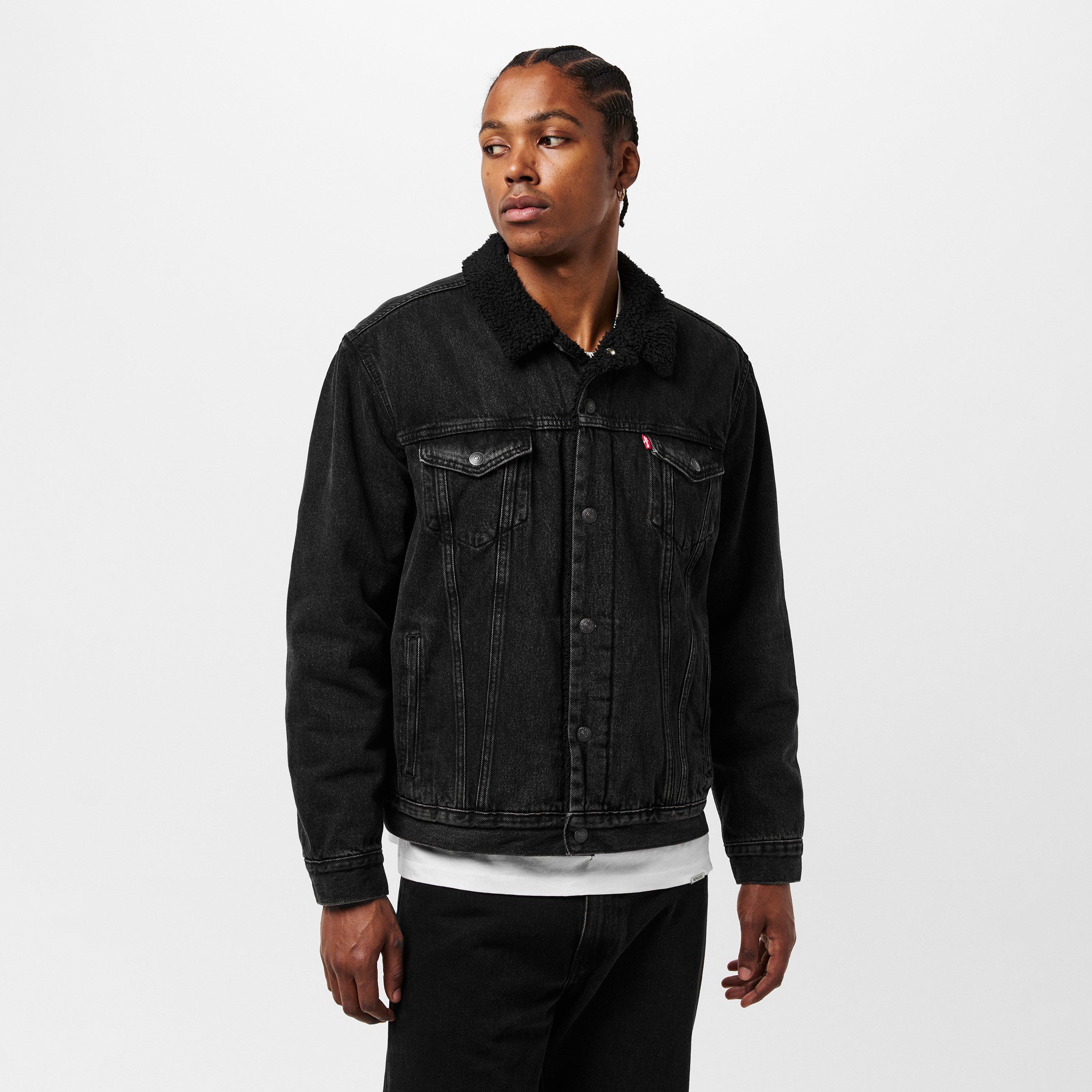 Built To Last - Levis - Men's Type 3 Sherpa Cotton Mix Long Sleeve Denim Jacket - 3