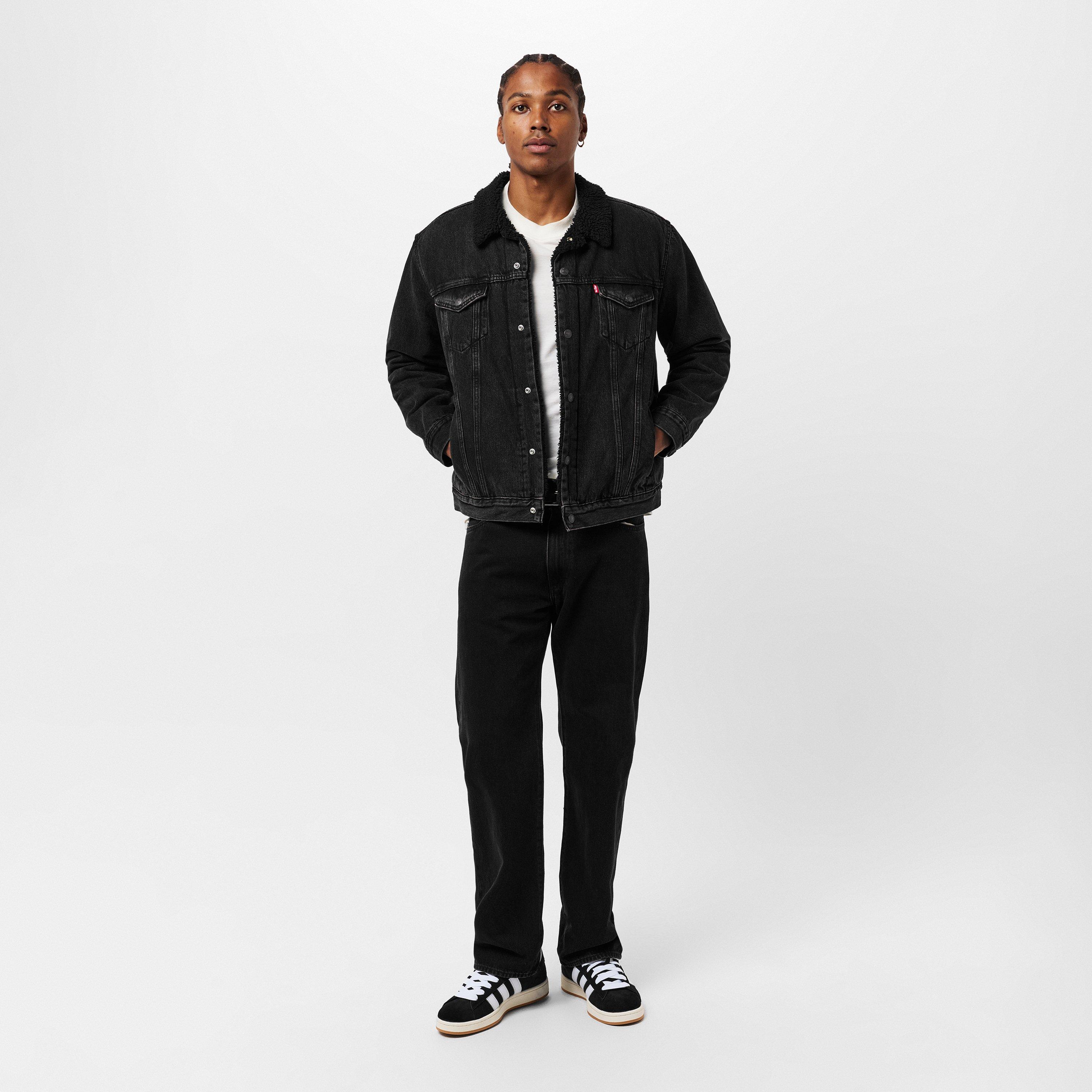 Built To Last - Levis - Men's Type 3 Sherpa Cotton Mix Long Sleeve Denim Jacket - 6