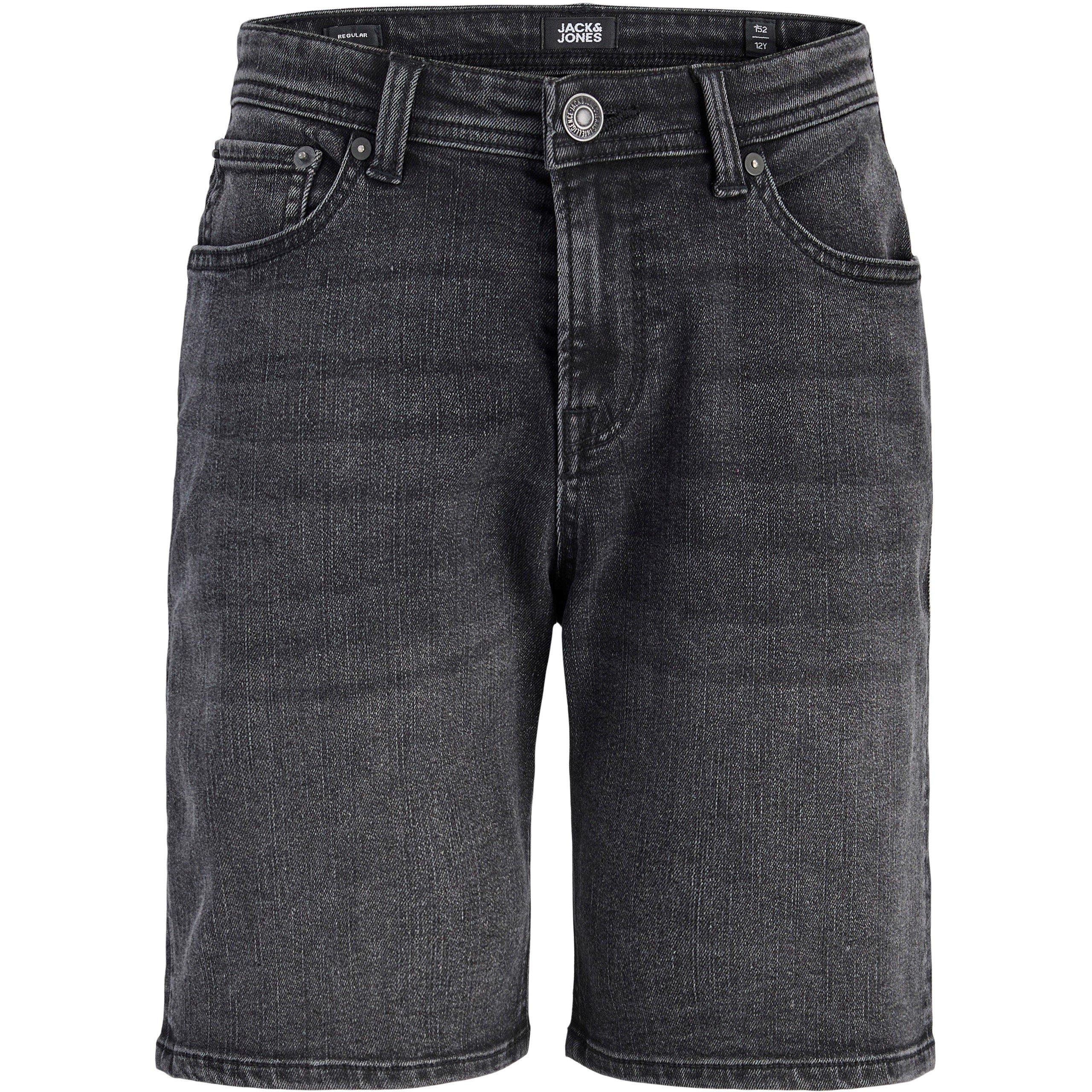 Black Denim - Jack and Jones - Kids' Denim Shorts - 1