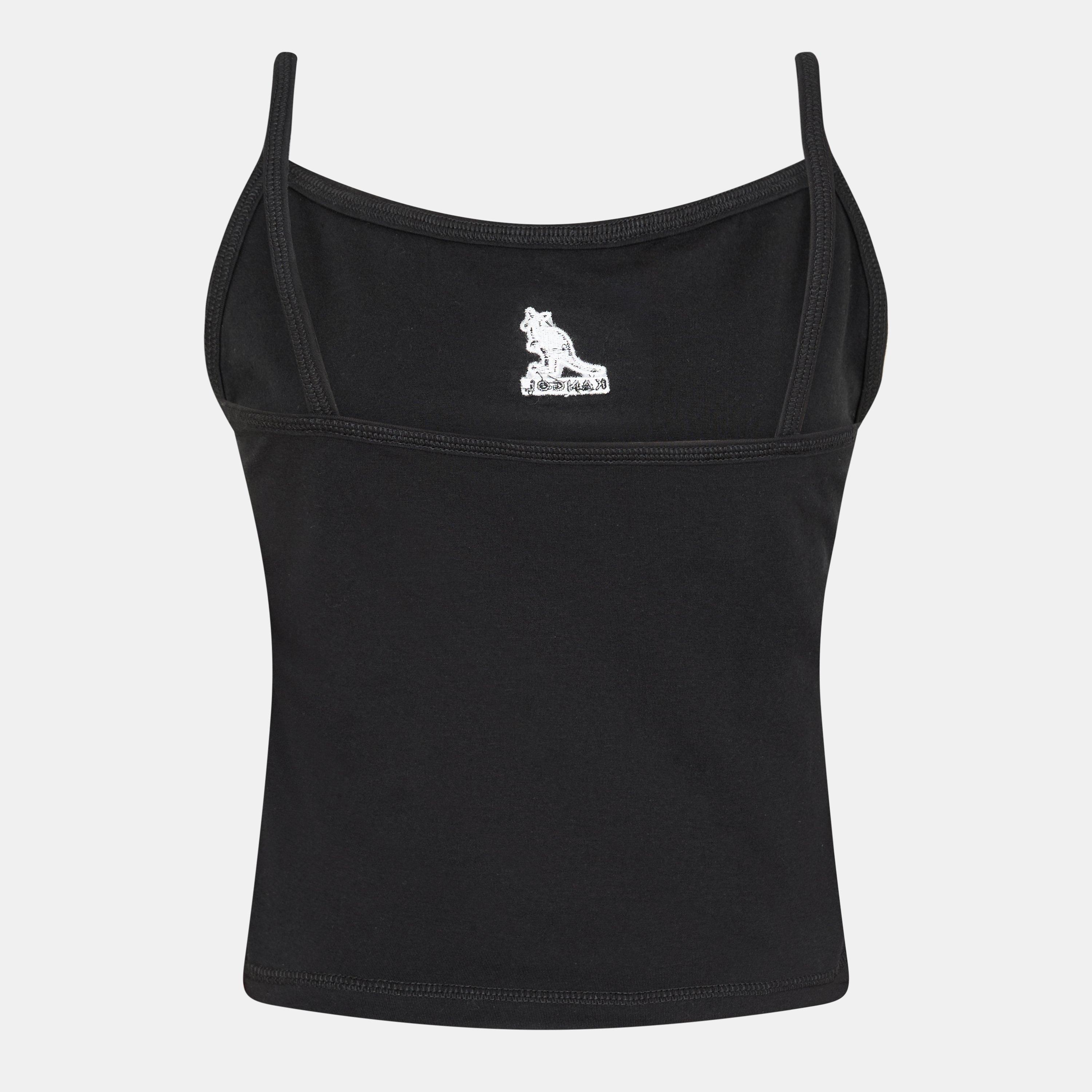 Black - Kangol - Women's Slim Cami Top - 2