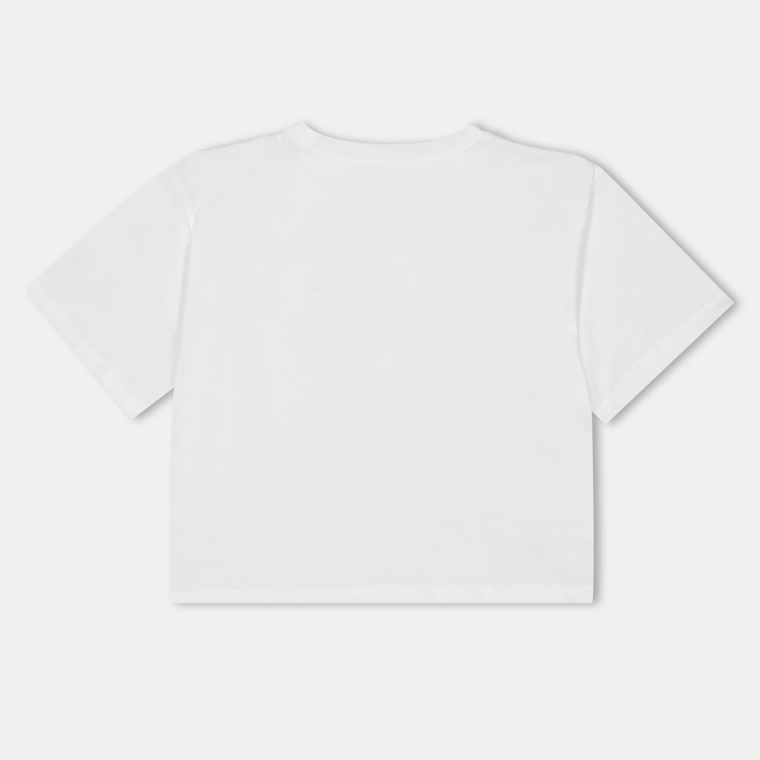 White 100 - Stella McCartney - Kids' Logo Crop Top - 2