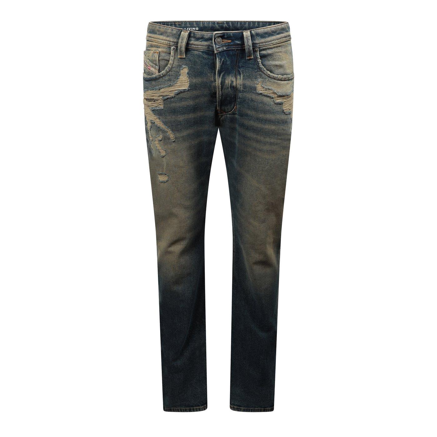 Blue Denim - Diesel - Men's 1985 Larkee Straight Leg Jeans - 1
