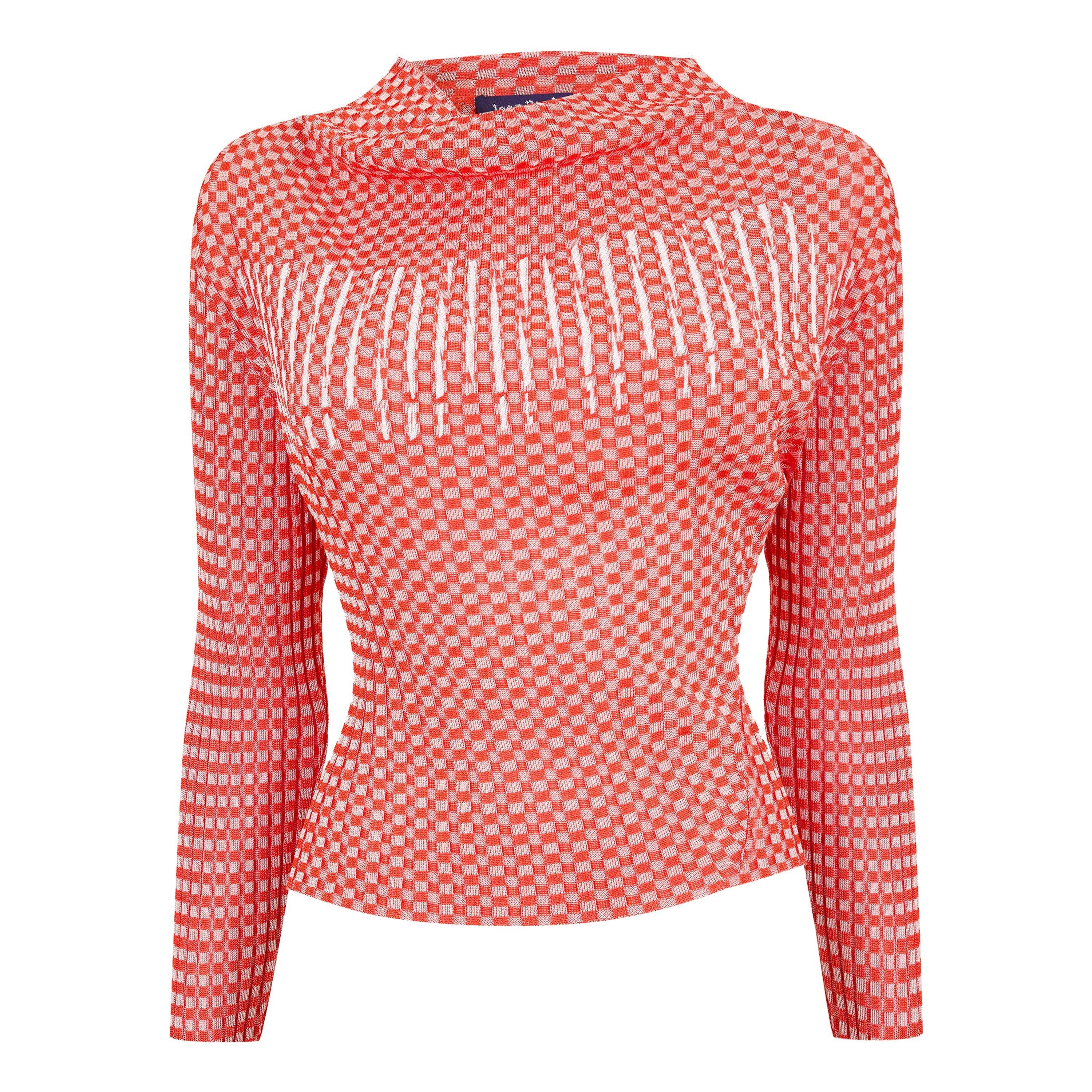 White - Jean Paul Gaultier - Women's Ging Ays Long Sleeve T-Shirt - 1