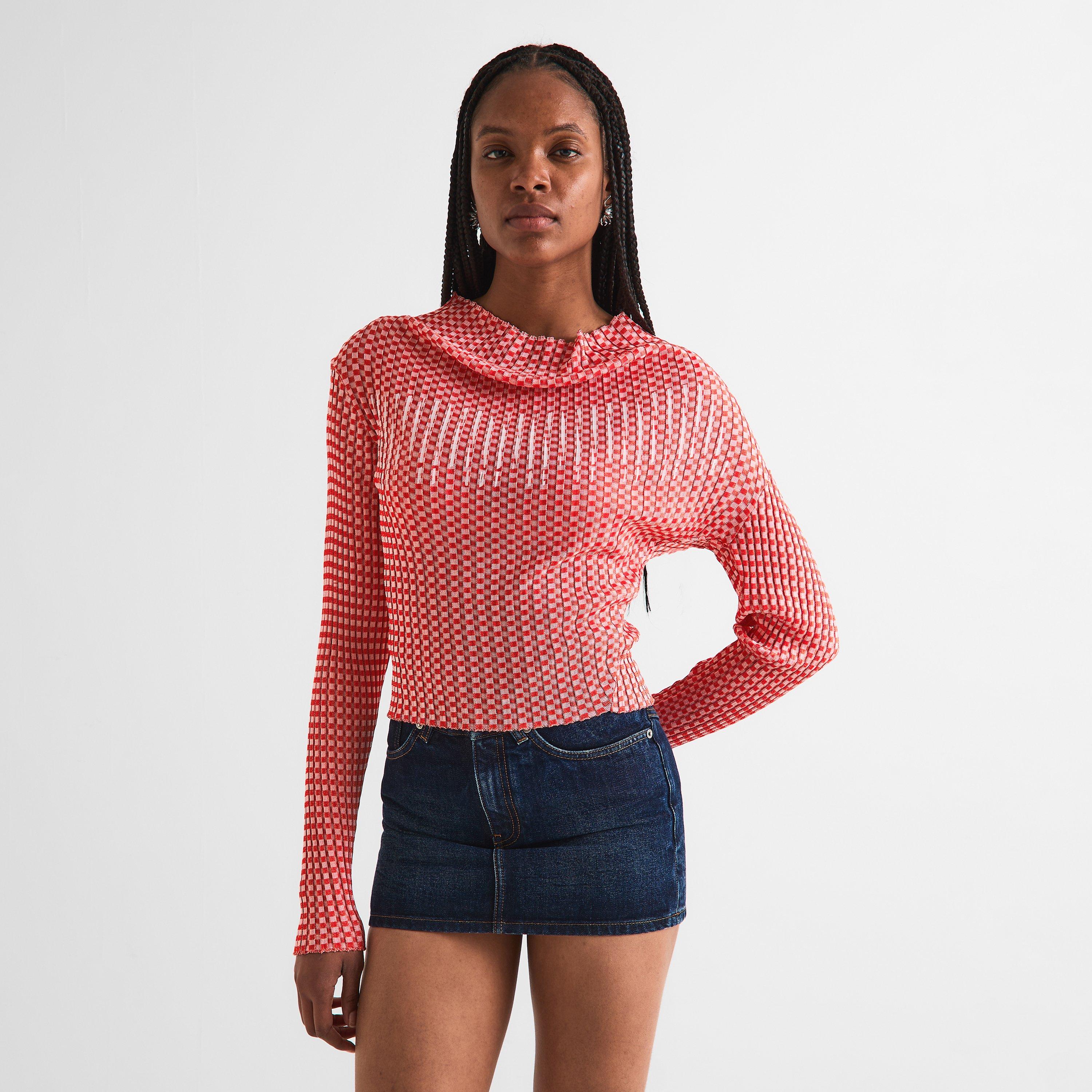 White - Jean Paul Gaultier - Women's Ging Ays Long Sleeve T-Shirt - 3