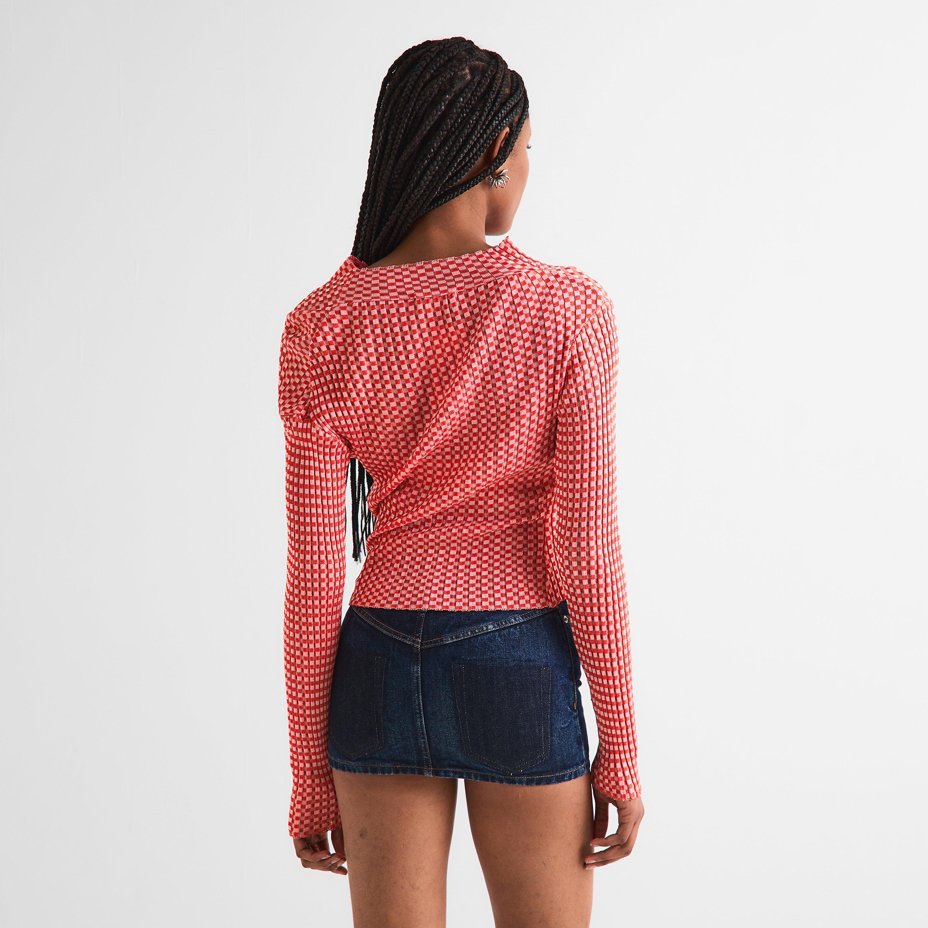 White - Jean Paul Gaultier - Women's Ging Ays Long Sleeve T-Shirt - 4