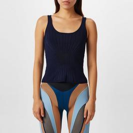 Mugler Knitted Tank Top