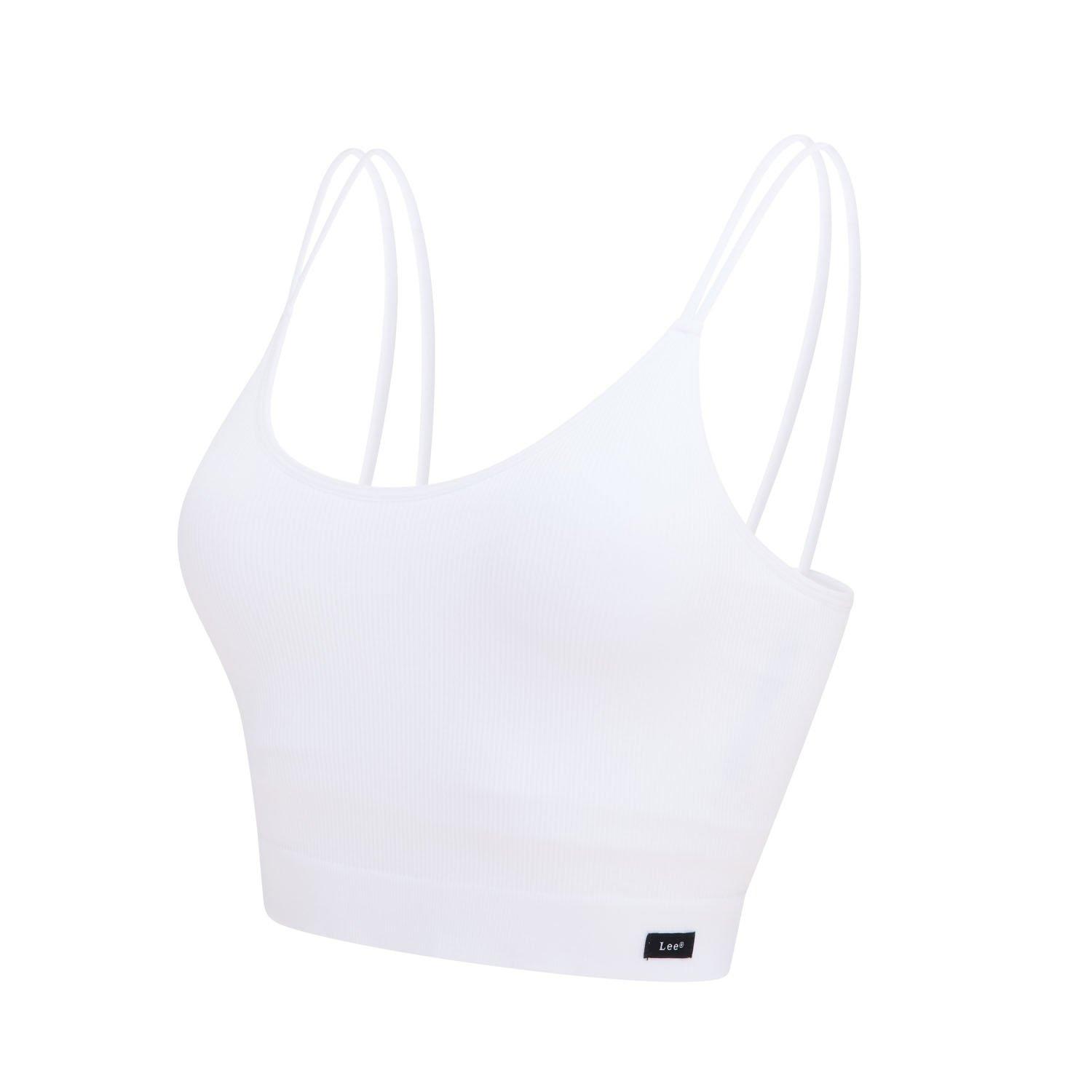 Hvid - Lee - Womens Longline Crop Top Ava - 2
