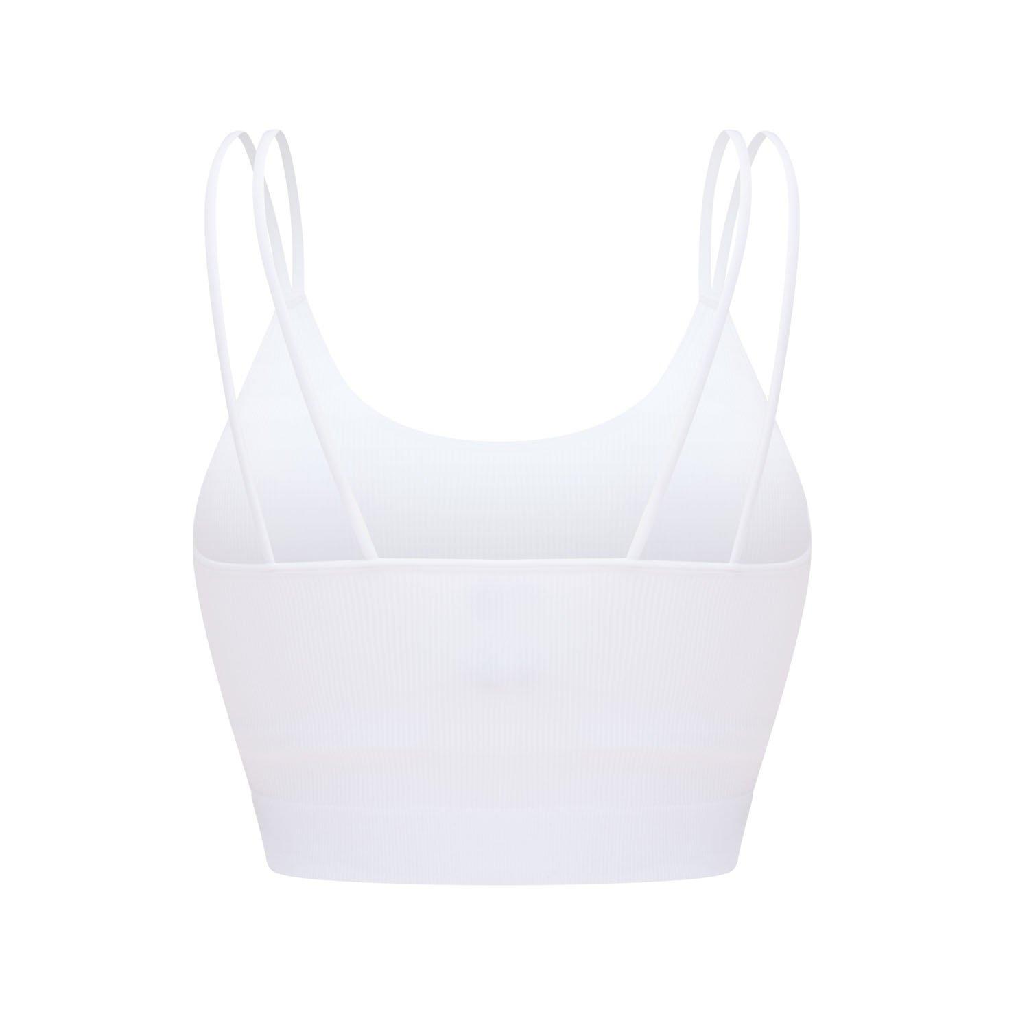 Hvid - Lee - Womens Longline Crop Top Ava - 3