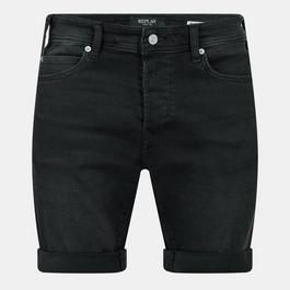 Replay Stretch Denim Shorts