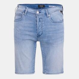 Replay Stretch Denim Shorts