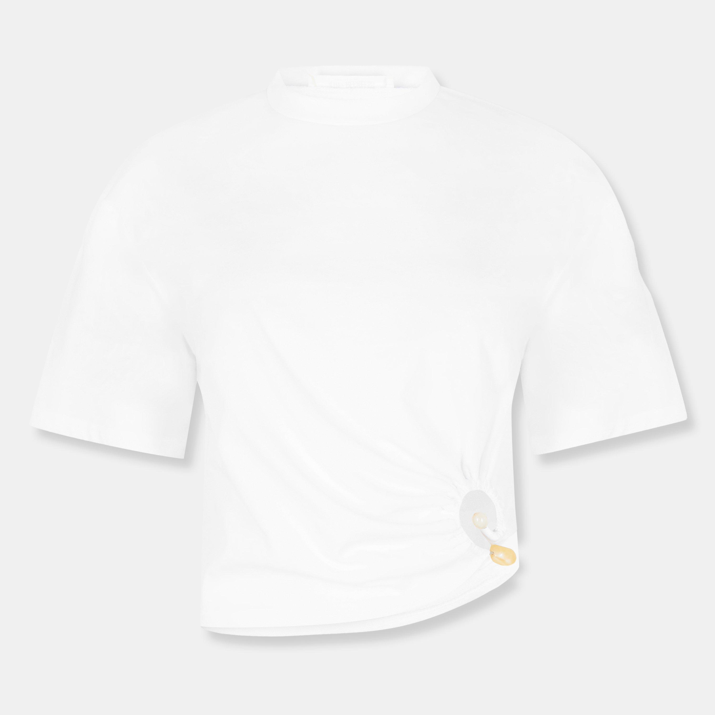 WHITE - 4th and Reckless - Women's Jude Crop Top - 1
