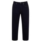 Indigo - Albam Utility - Power Skinny Taille Haute 7 8ème Jeans Destroy Bleu - 1