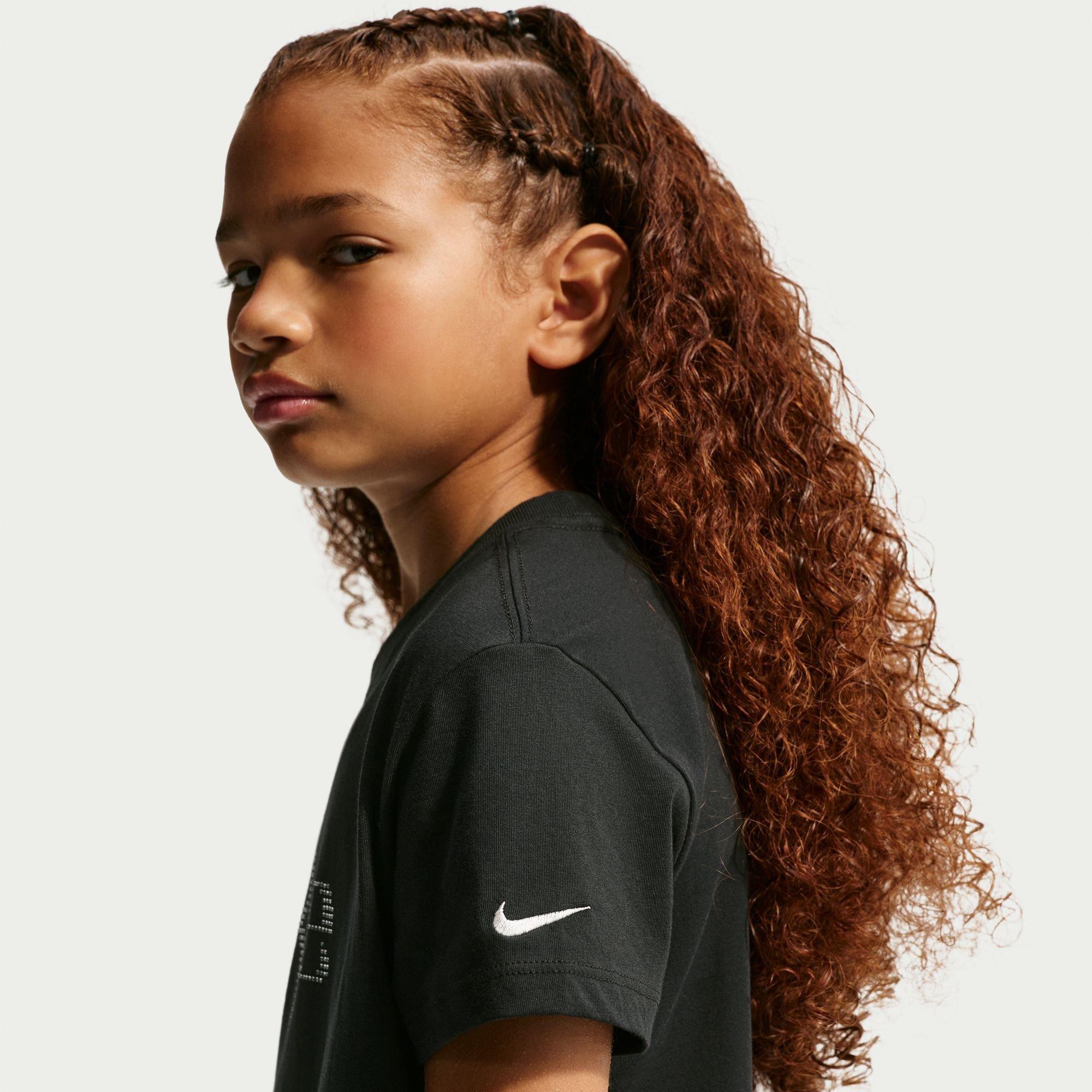 Black - Nike - Nike Cropped Tee Jn64 - 2
