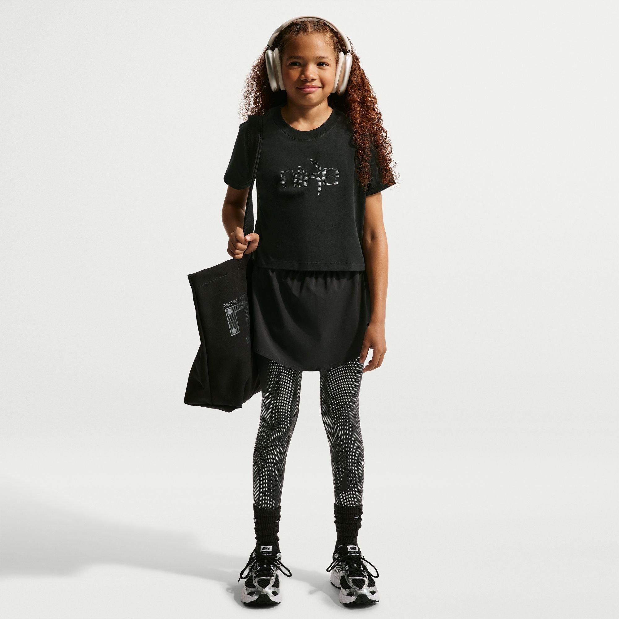 Black - Nike - Nike Cropped Tee Jn64 - 4