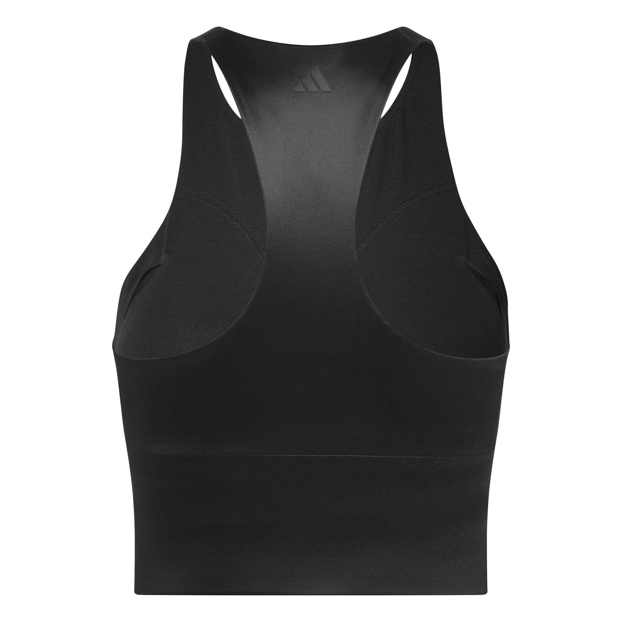 Zwart - adidas Originals - Ivp Shiny Racerback Vest - 2
