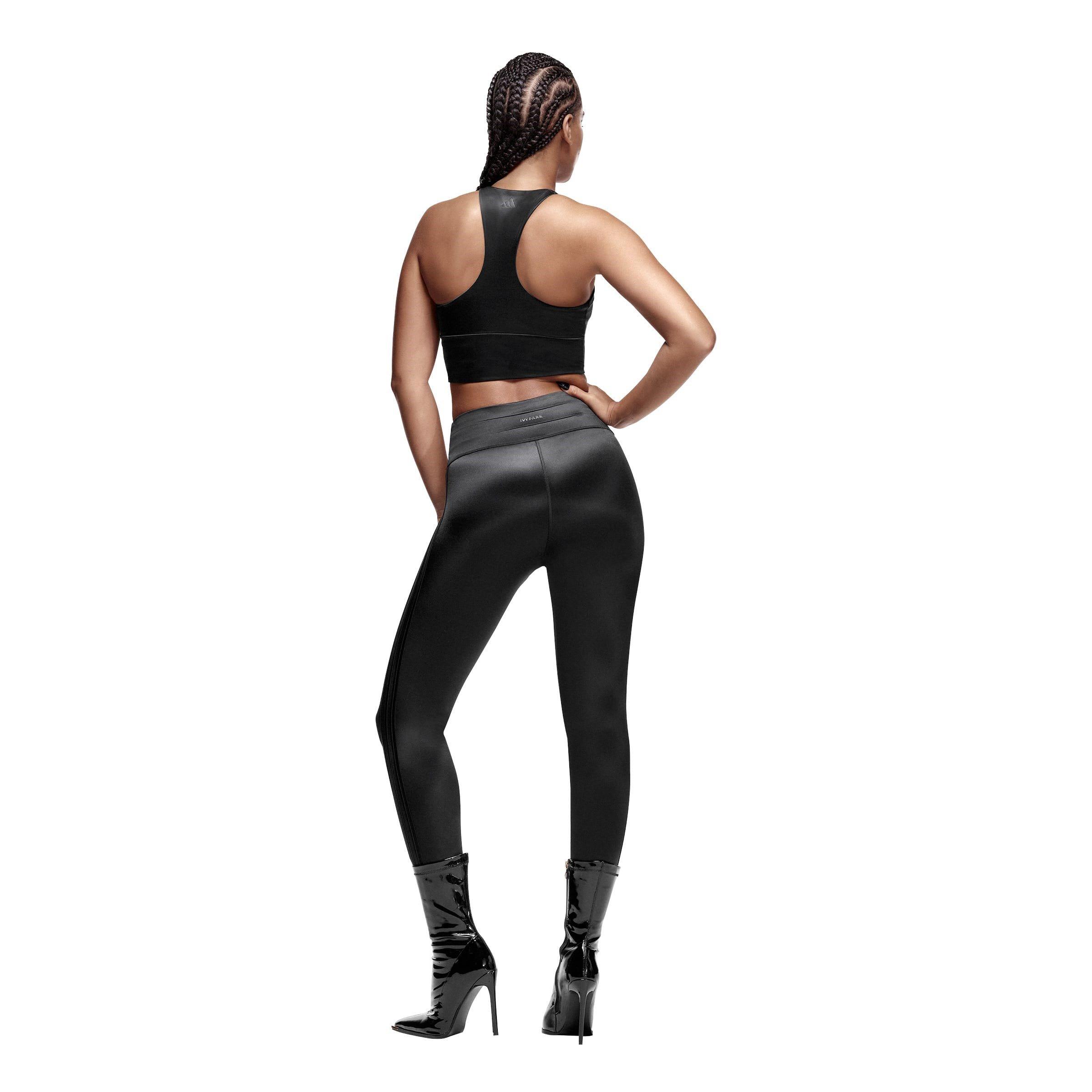 Zwart - adidas Originals - Ivp Shiny Racerback Vest - 4