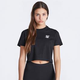 SikSilk Cropped T-Shirt Juniors